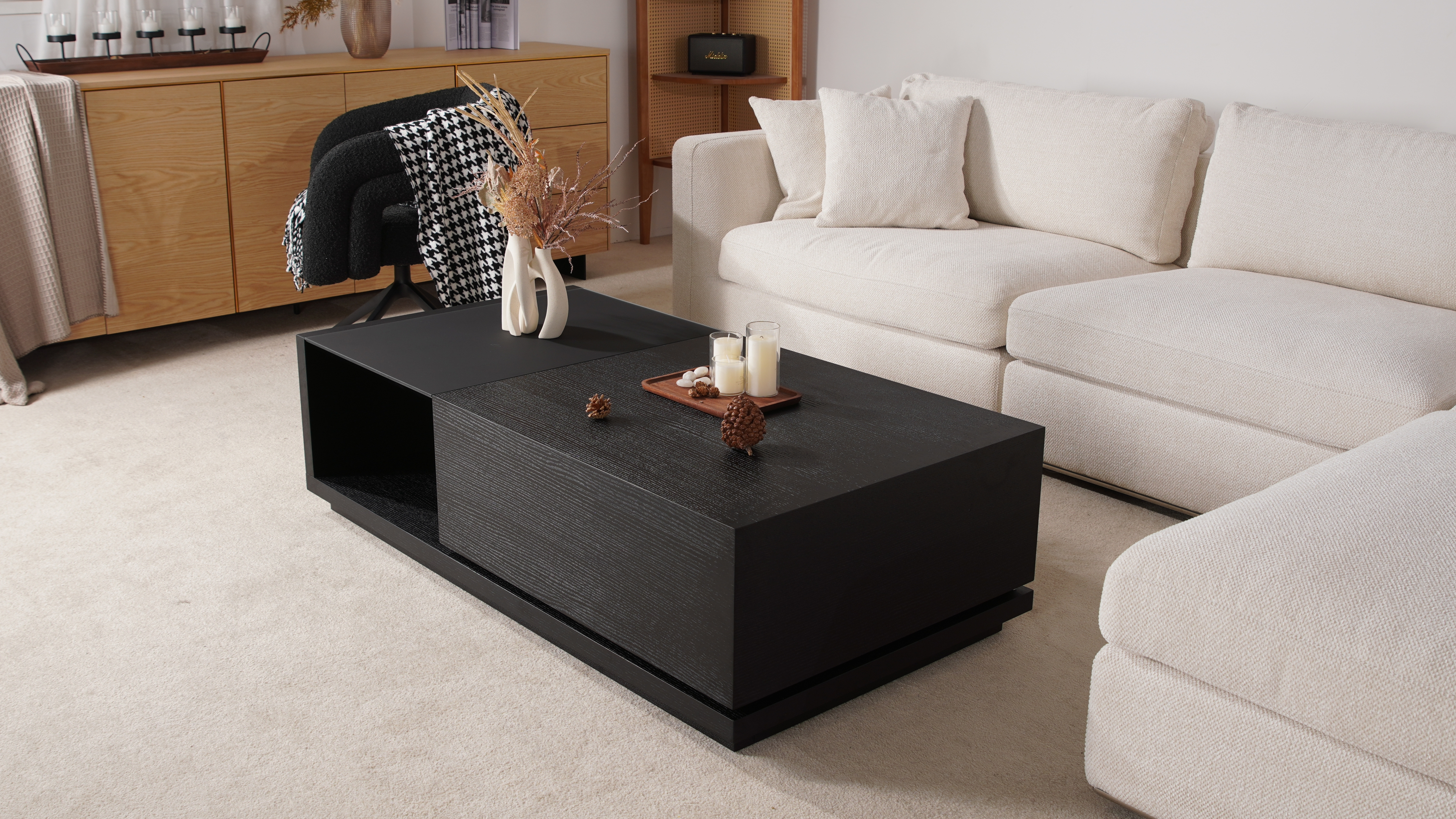 Amalfi Black Coffee Table 12 Thumbnail