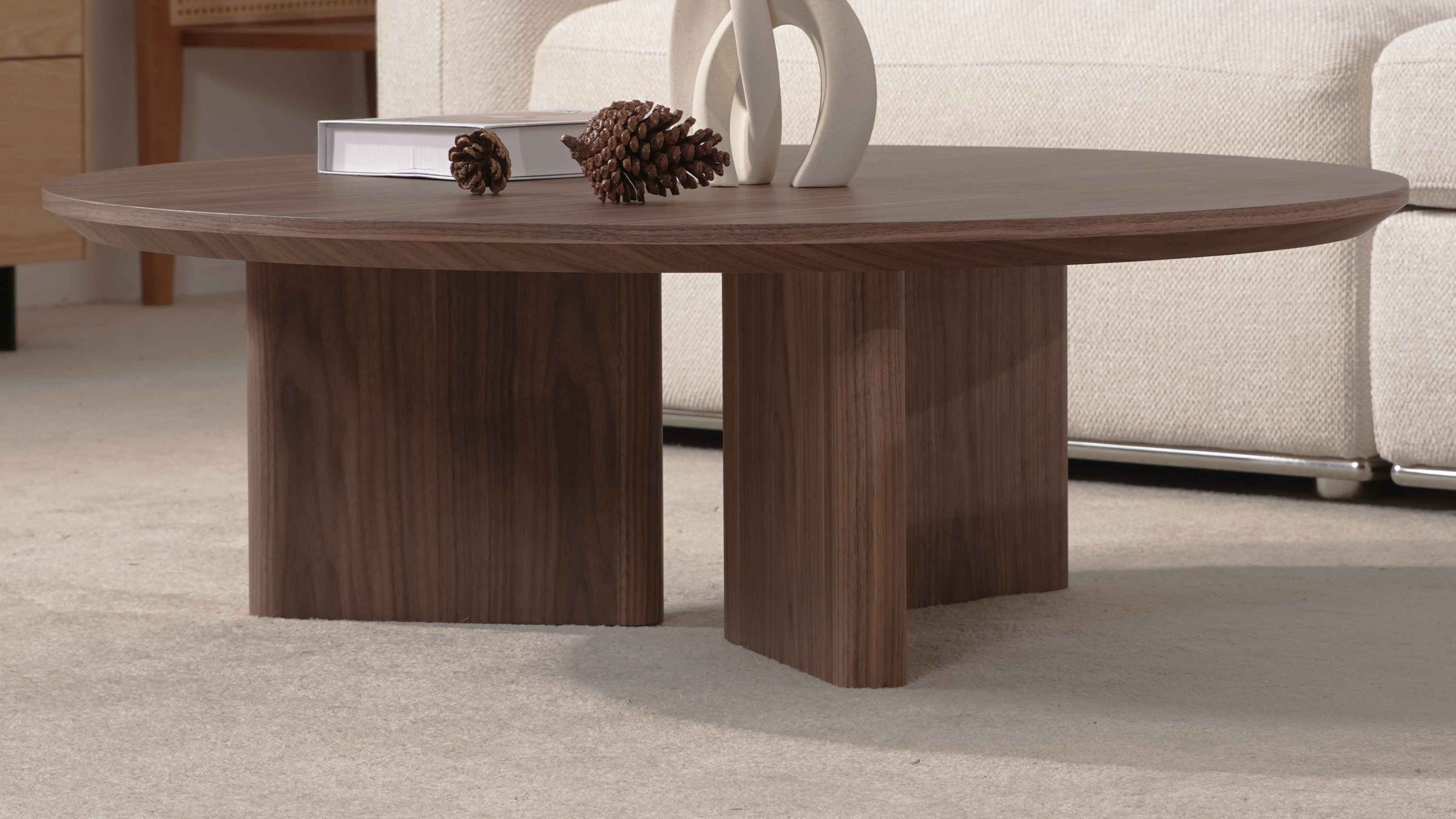 Romano Walnut Coffee Table 13 Thumbnail