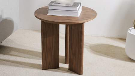 Romano Walnut Side Table