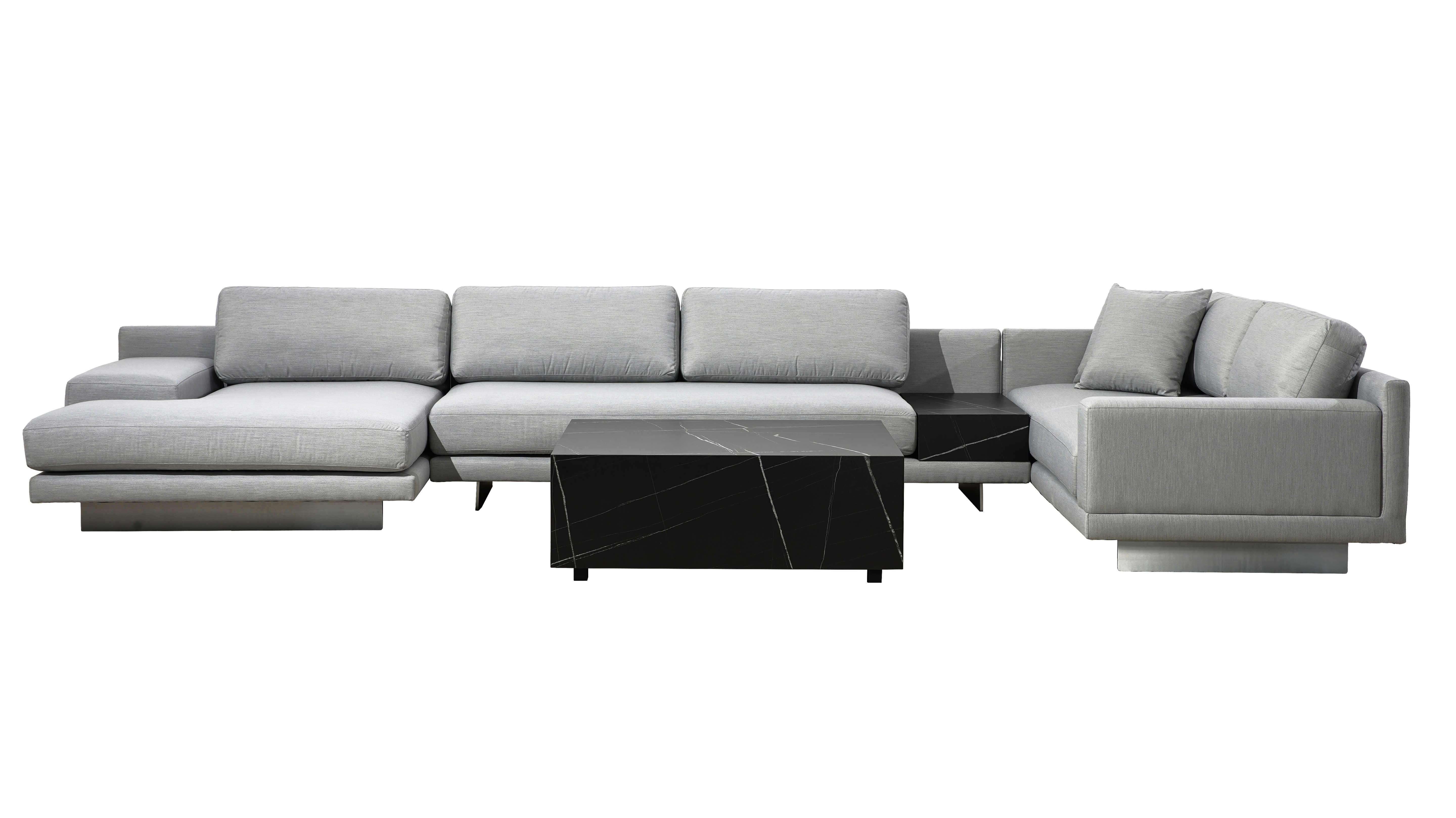 Vaucluse Outdoor Modular Lounge With Ceramic Insert And Coffee Table 5 Thumbnail