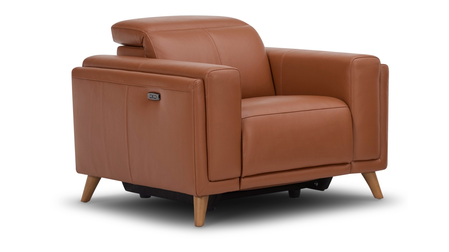 Zenith Leather Recliner Armchair 4 Thumbnail