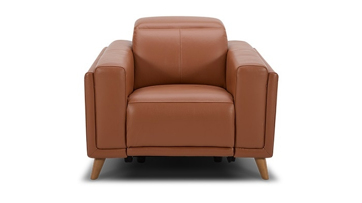 Zenith Leather Recliner Armchair 4 Thumbnail