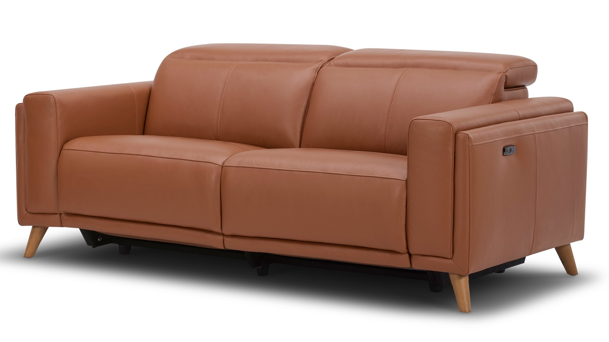 Zenith Leather Recliner Three Seat Sofa 3 Thumbnail