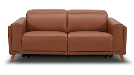 Zenith Leather Recliner Three Seater Sofa