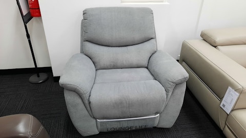 RICHMOND Fabric Recliner Armchair (Material: Fabric, Recliner Type: Manual Recliner, Colour: Miss Storm) 1