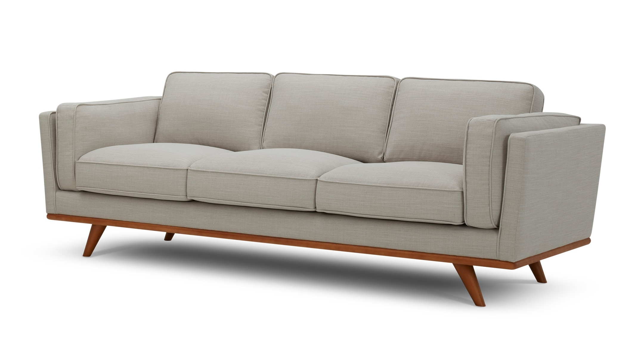 Olafur Fabric Three Seat Sofa 2 Thumbnail