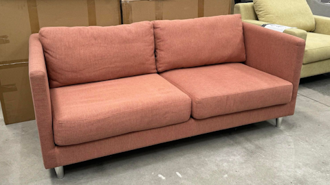 HALLEY Fabric 2.5 Seat Sofa (Warrick Tate Melon - Soft Feather) 1