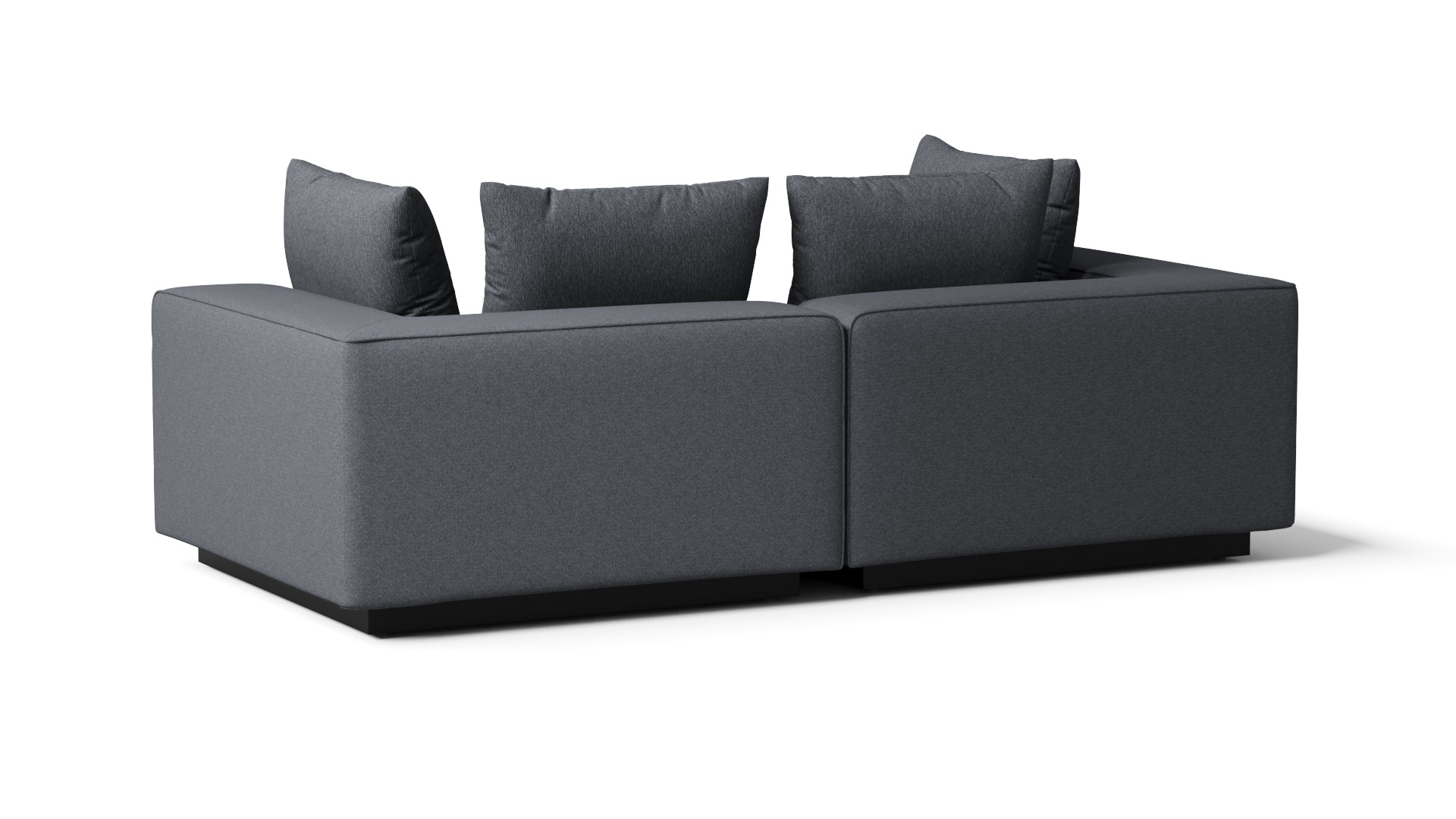 Laguna Grey Outdoor Two Seat Sofa 3 Thumbnail