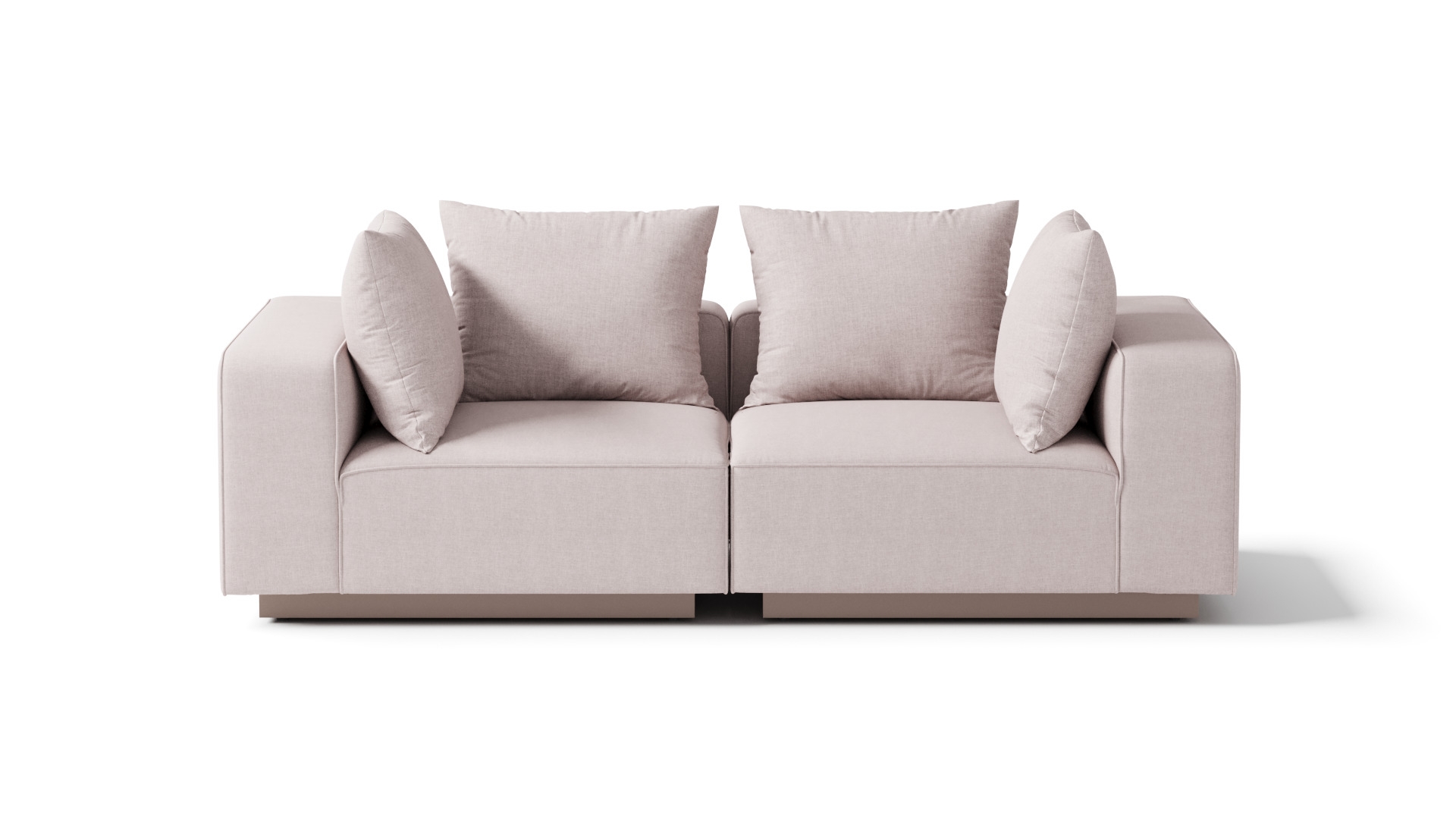 Laguna Latte Outdoor Two Seat Sofa 5 Thumbnail