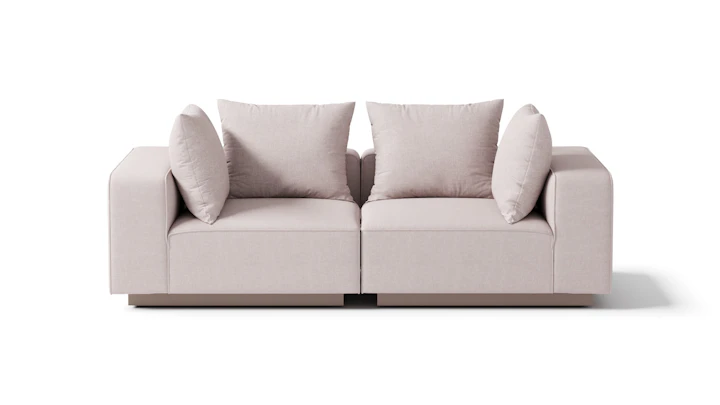 Laguna Latte Outdoor Two Seat Sofa