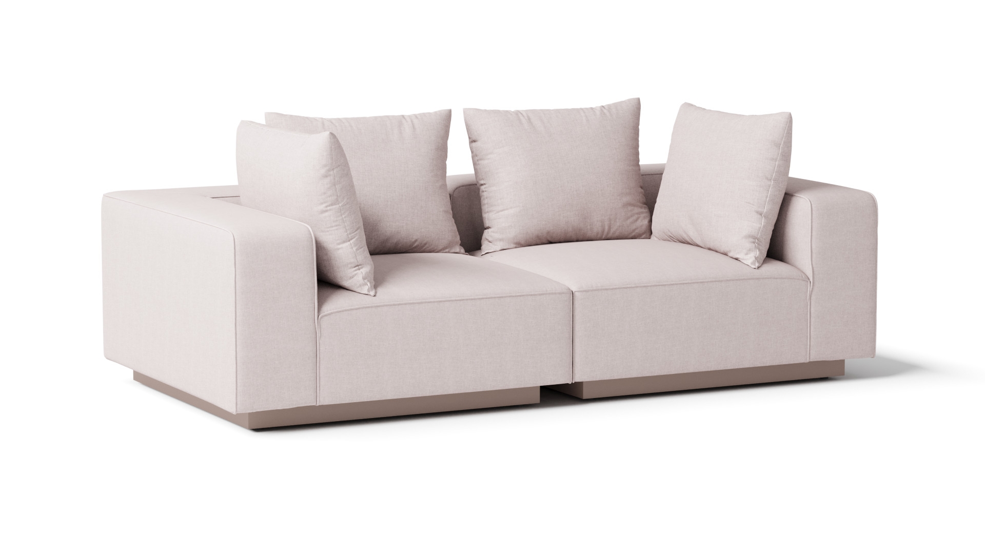 Laguna Latte Outdoor Two Seat Sofa 5 Thumbnail