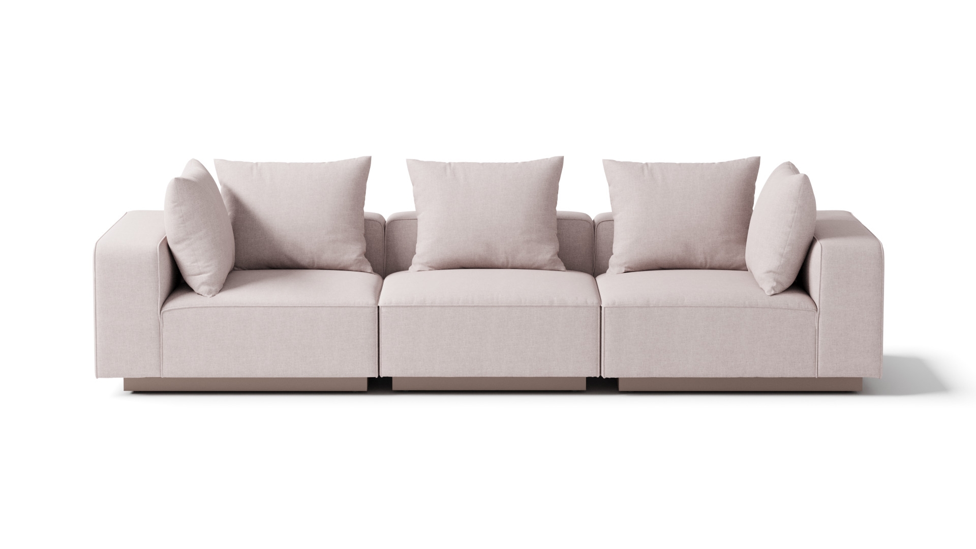 Laguna Latte Outdoor Three Seat Sofa 5 Thumbnail