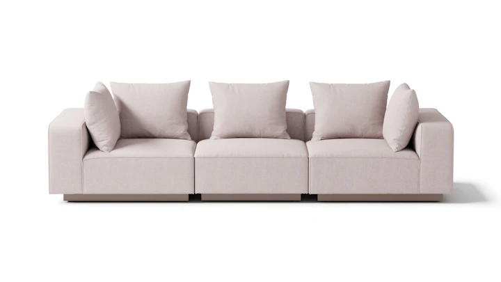 Laguna Latte Outdoor Three Seat Sofa