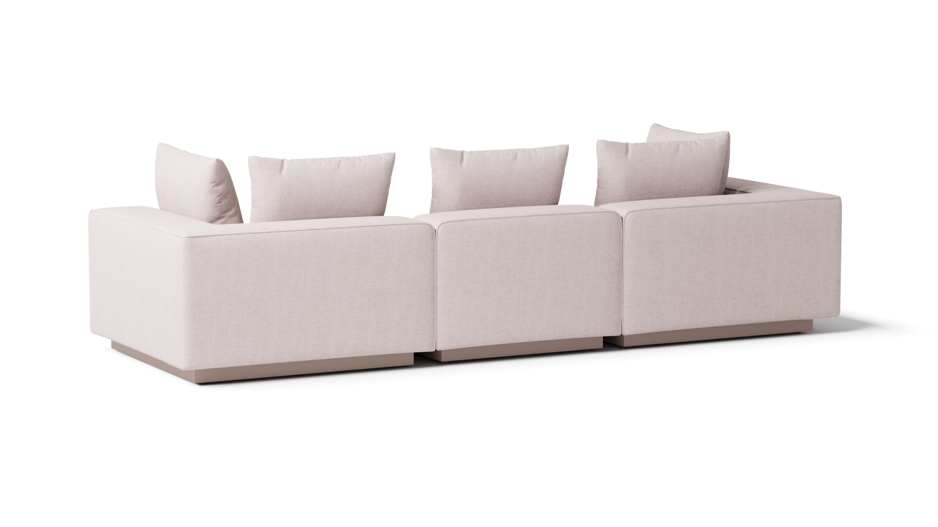 Laguna Latte Outdoor Three Seat Sofa 5 Thumbnail