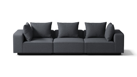 Laguna Grey Outdoor Three Seat Sofa