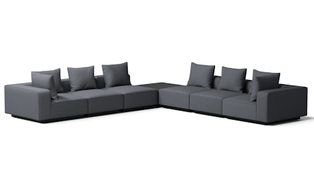 Laguna Grey Outdoor Seven Ways Lounge System