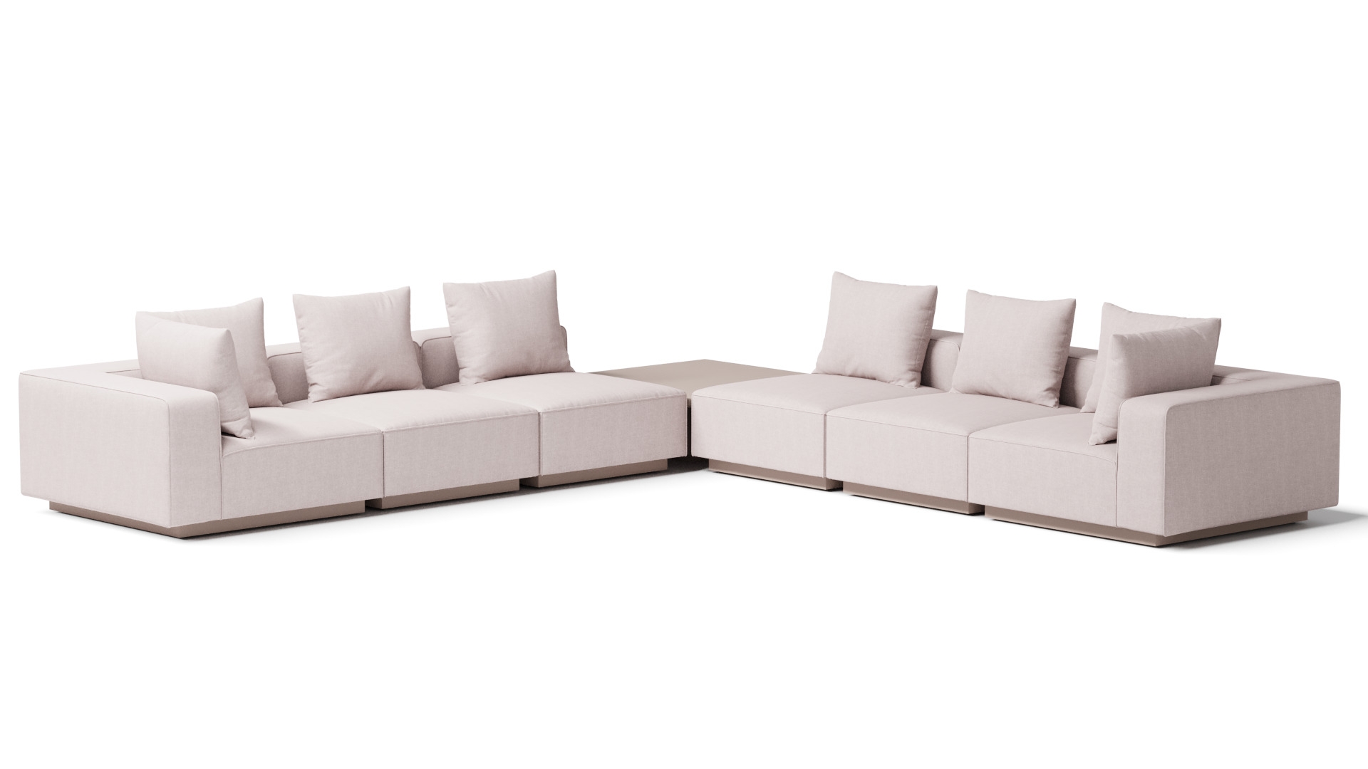 Laguna Latte Outdoor Seven Ways Lounge System 3 Thumbnail