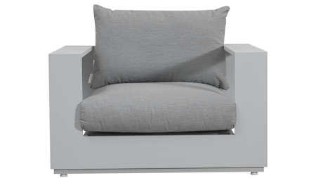 Mackay White Outdoor Armchair