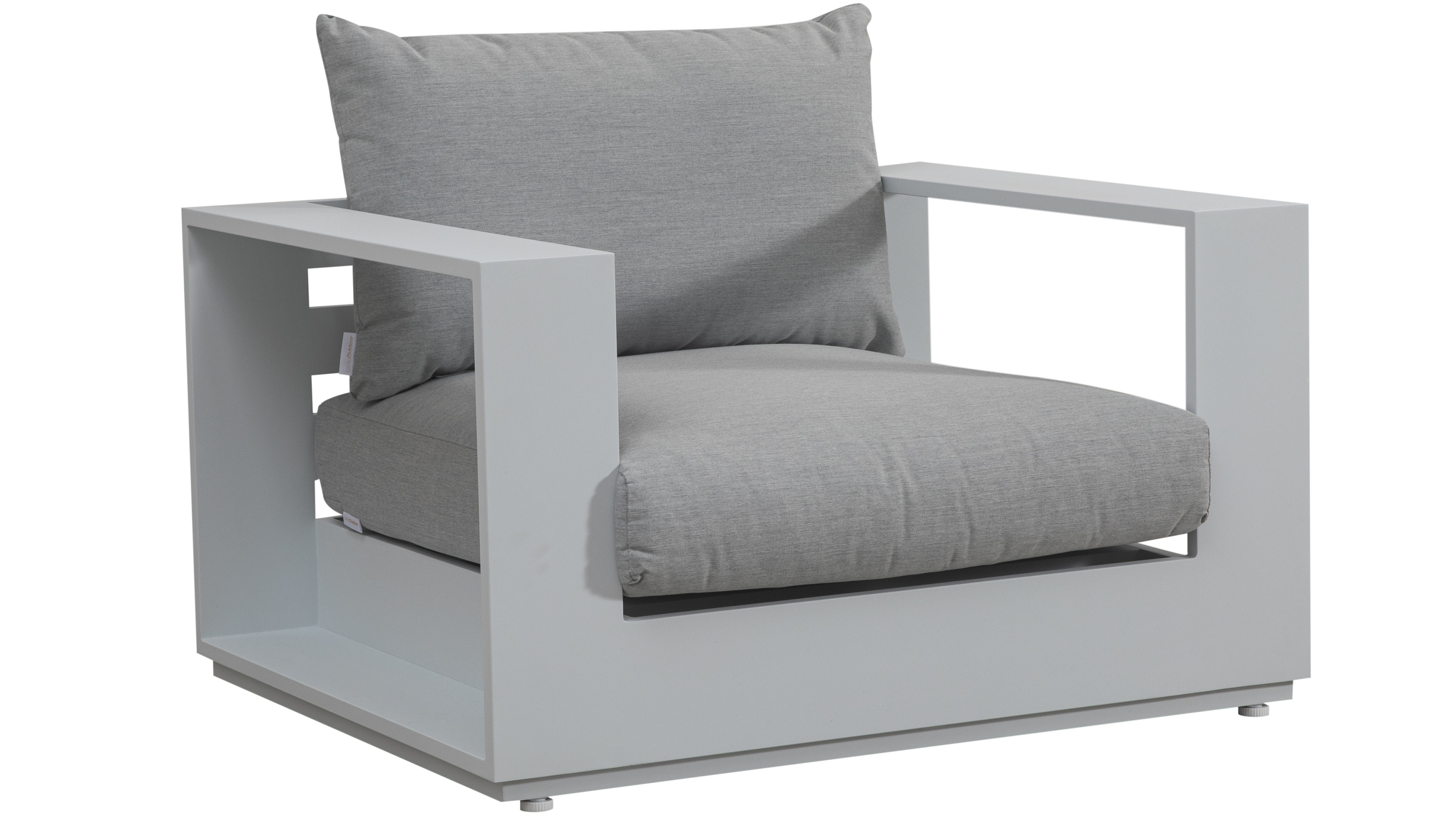 Mackay White Outdoor Armchair 3 Thumbnail