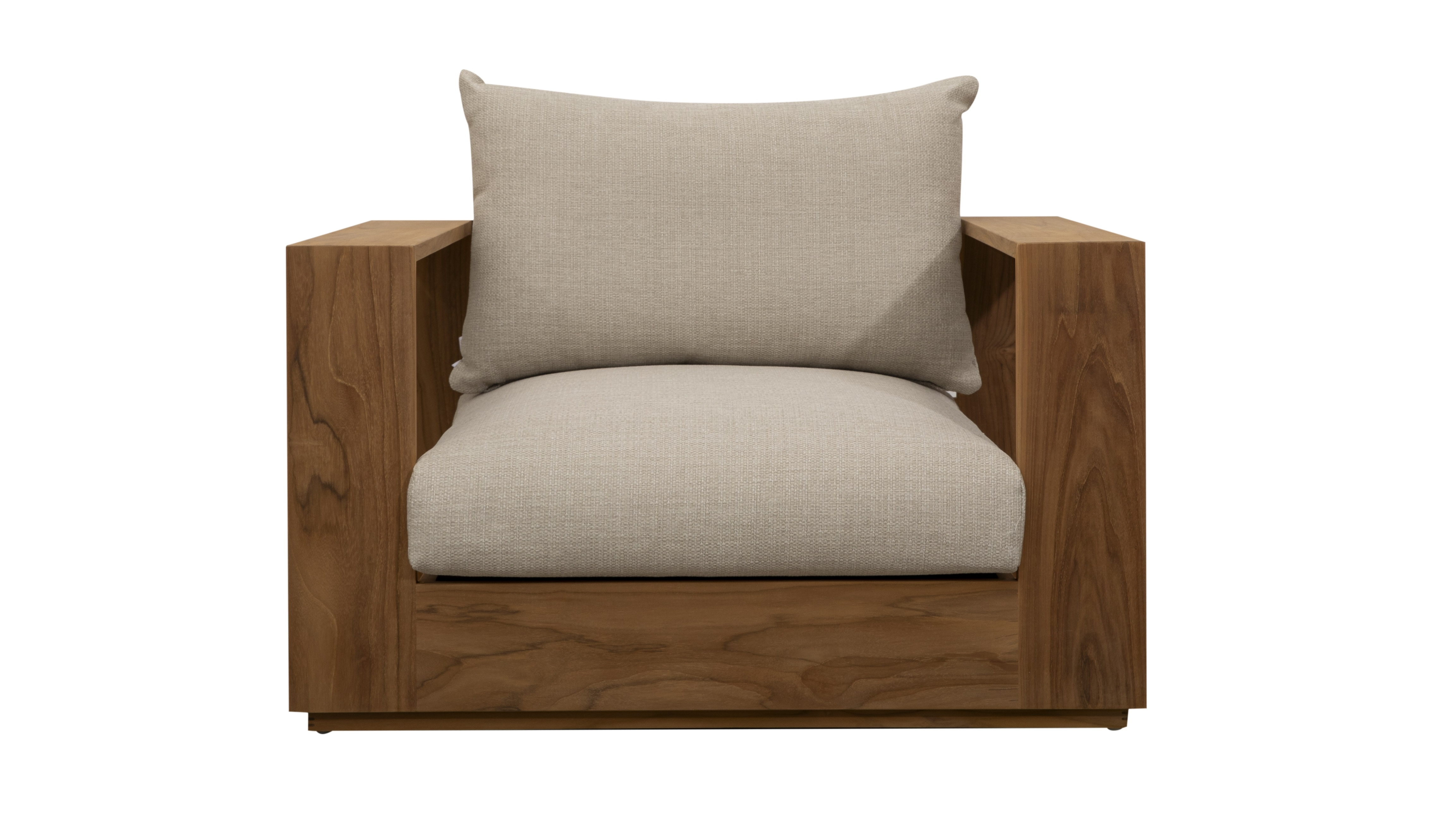 Mackay Teak Outdoor Armchair 4 Thumbnail