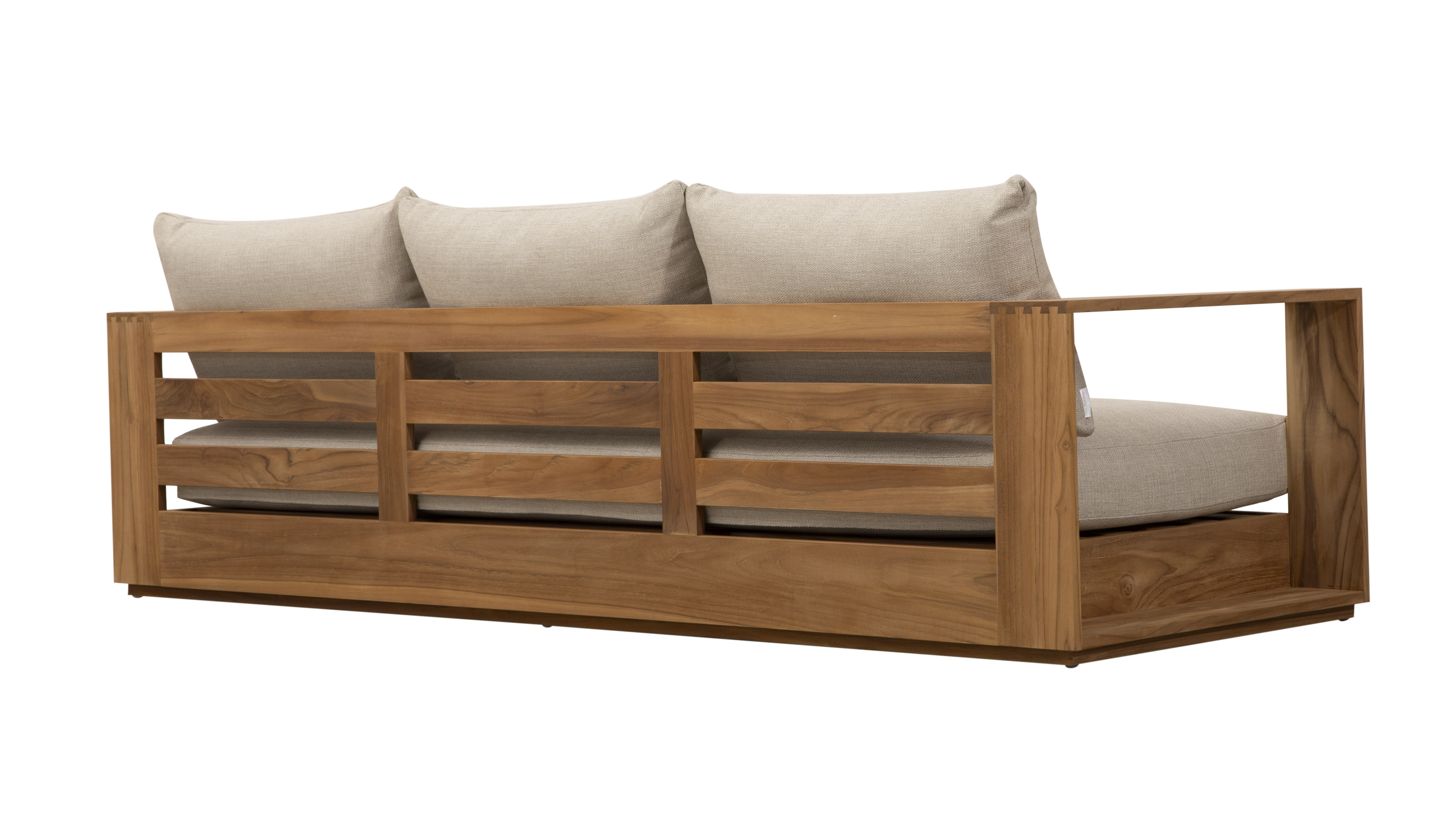 Mackay Teak Outdoor Three Seat Sofa 3 Thumbnail