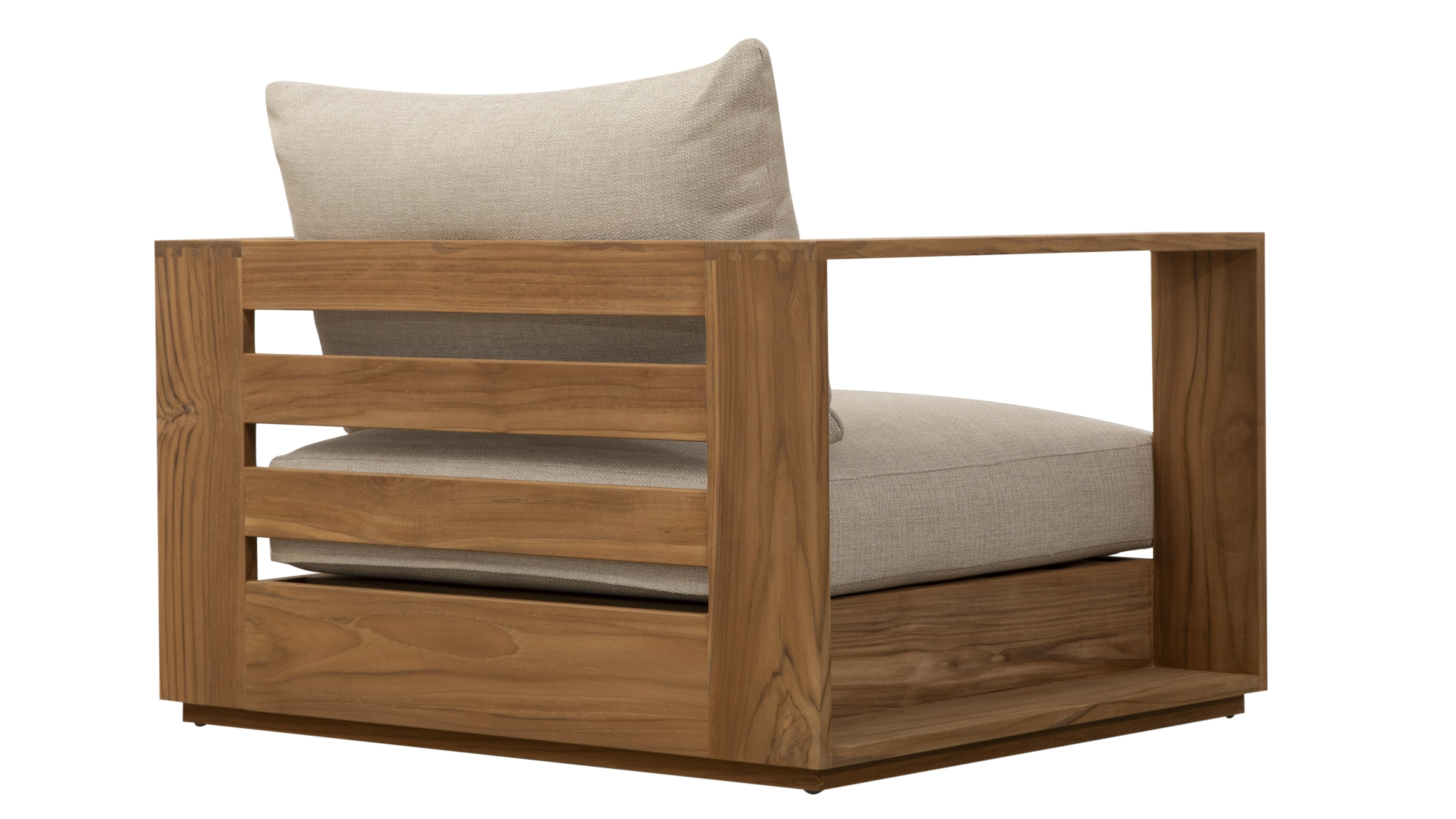 Mackay Teak Outdoor Armchair 4 Thumbnail