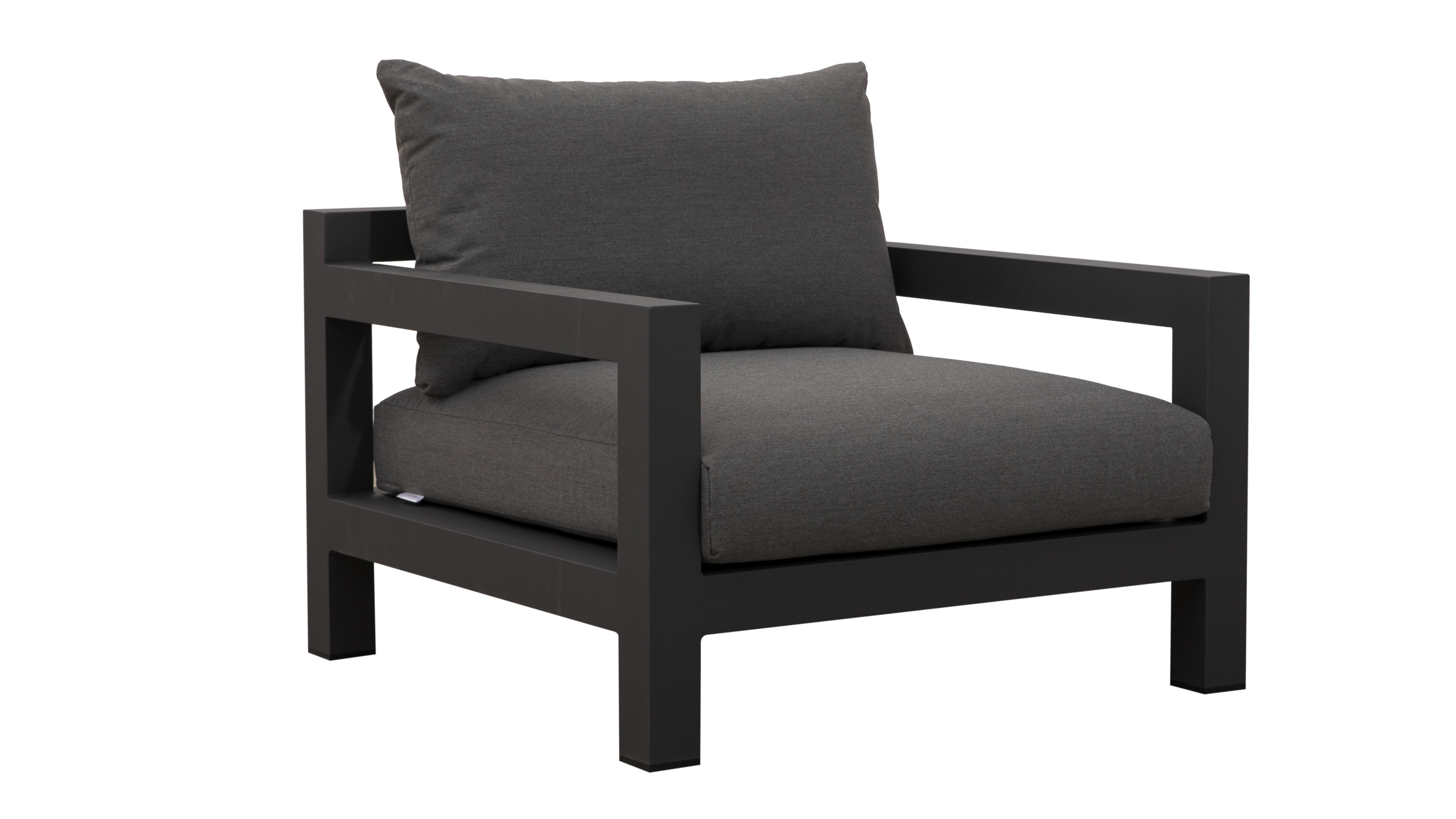Byron Charcoal Outdoor Armchair 4 Thumbnail