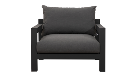 Byron Charcoal Outdoor Armchair
