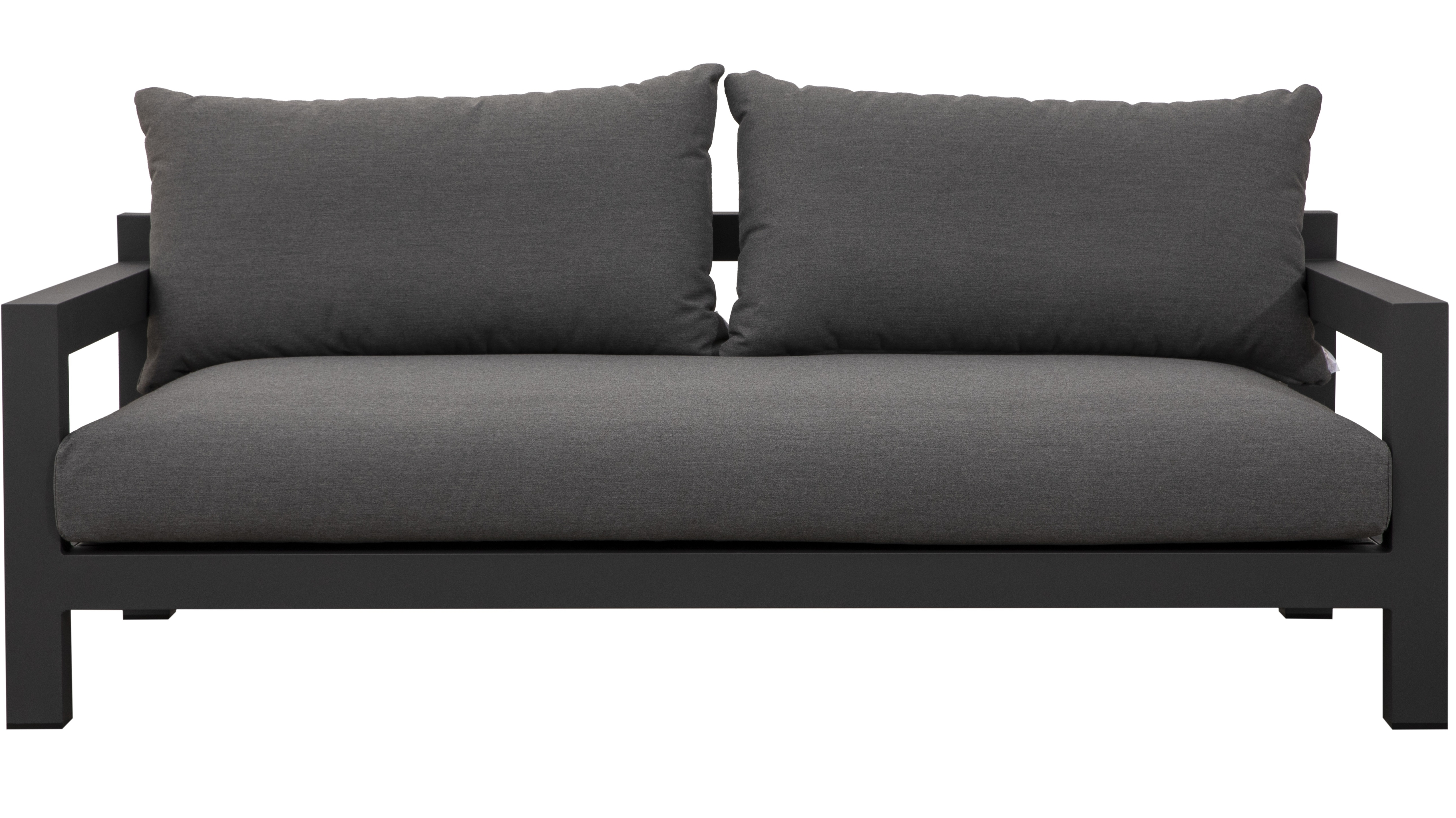 Byron Charcoal Outdoor Two Seat Sofa 4 Thumbnail