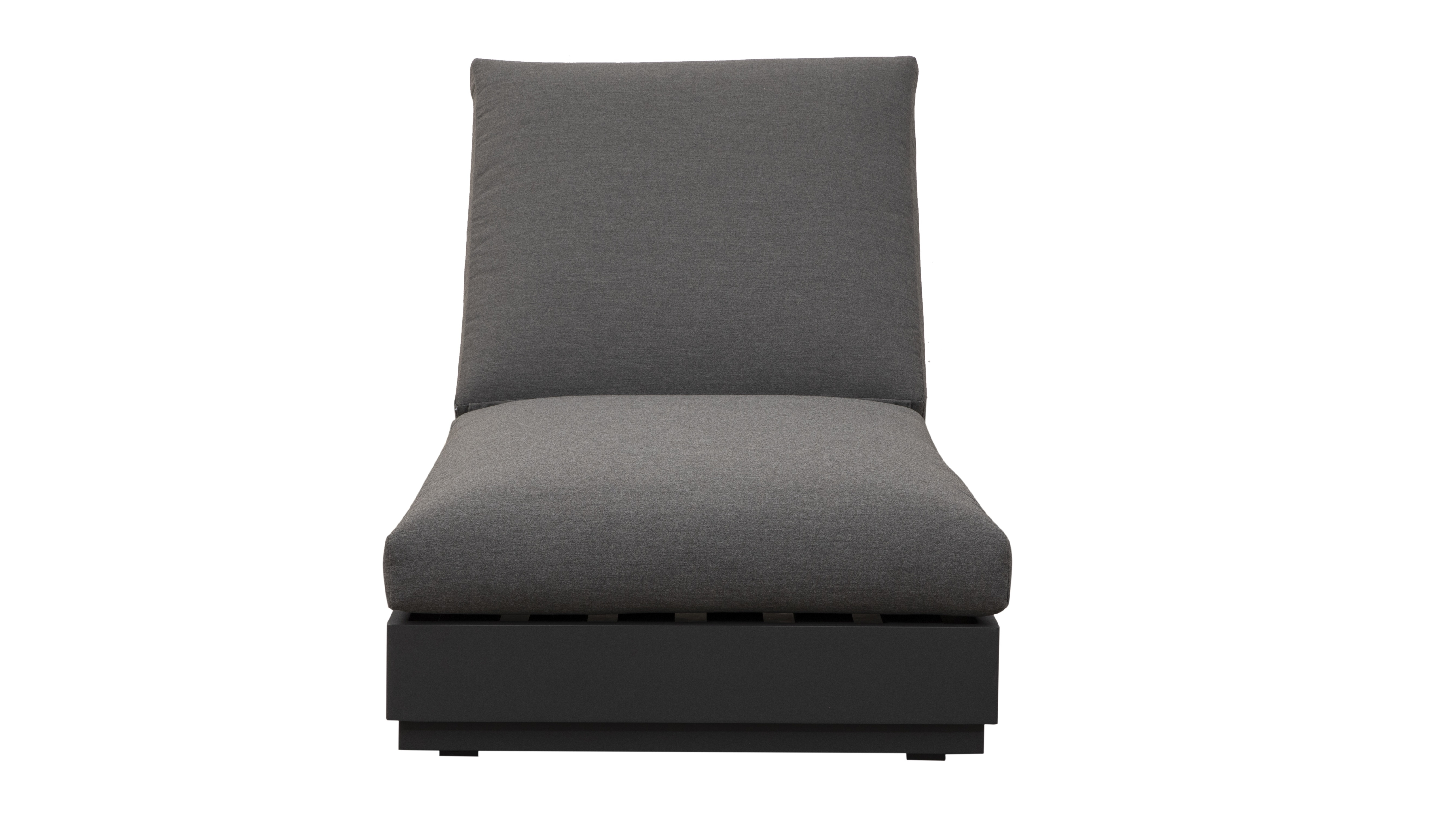 Byron Charcoal Outdoor Sunlounge 4 Thumbnail