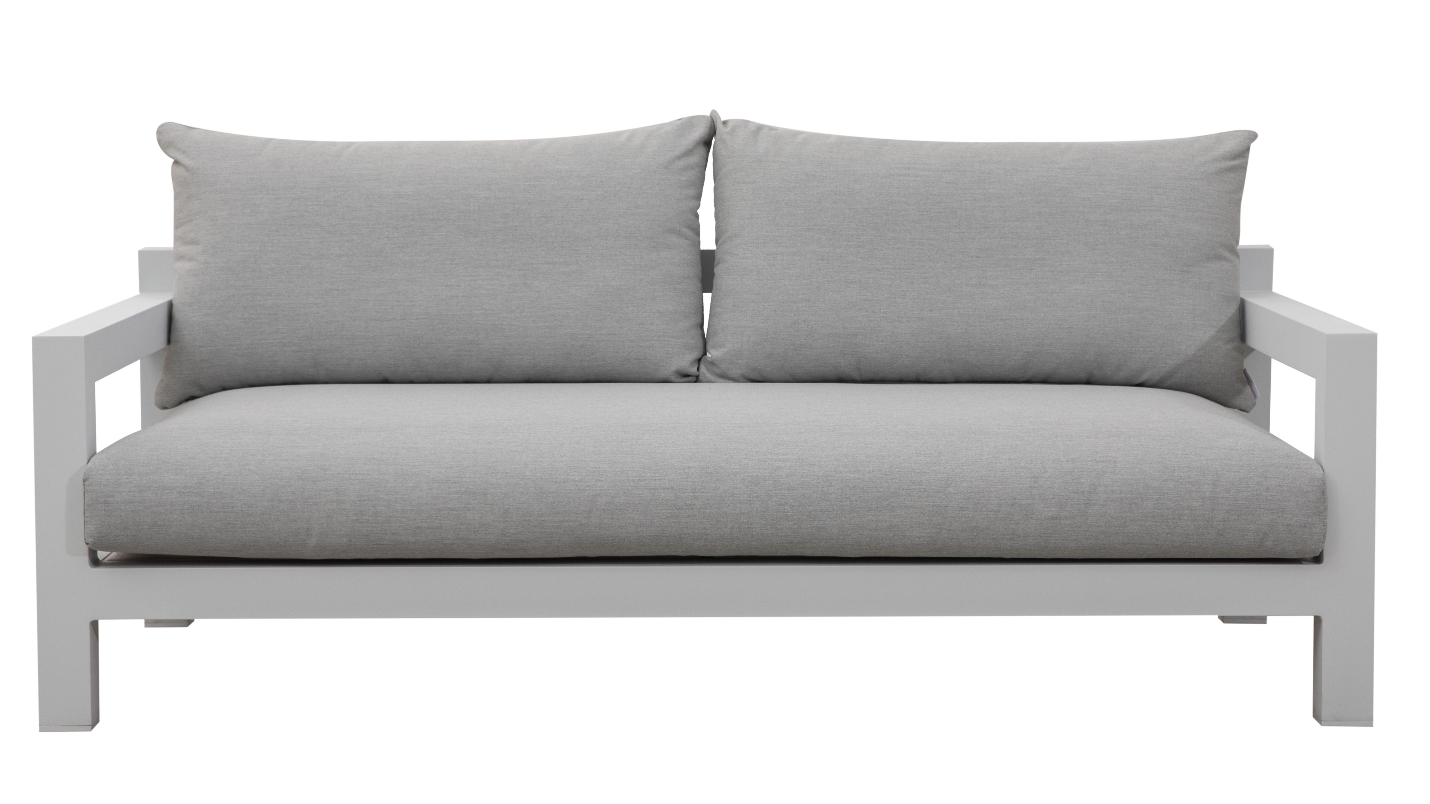 Byron White Outdoor Two Seat Sofa 4 Thumbnail