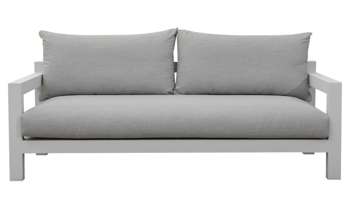Byron White Outdoor Two Seat Sofa