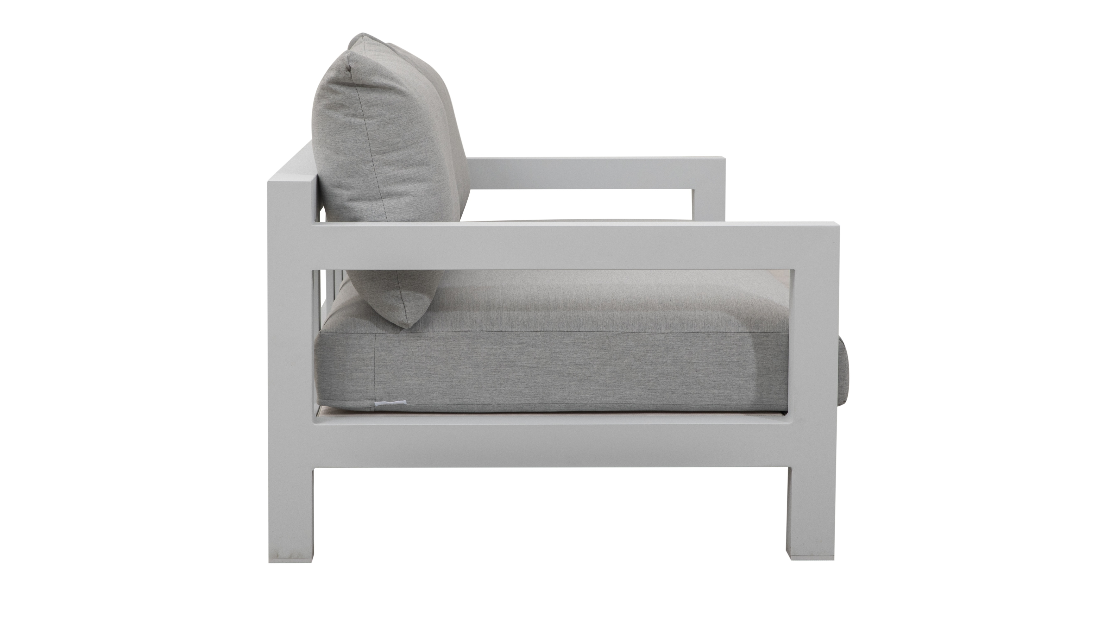 Byron White Outdoor Two Seat Sofa 4 Thumbnail