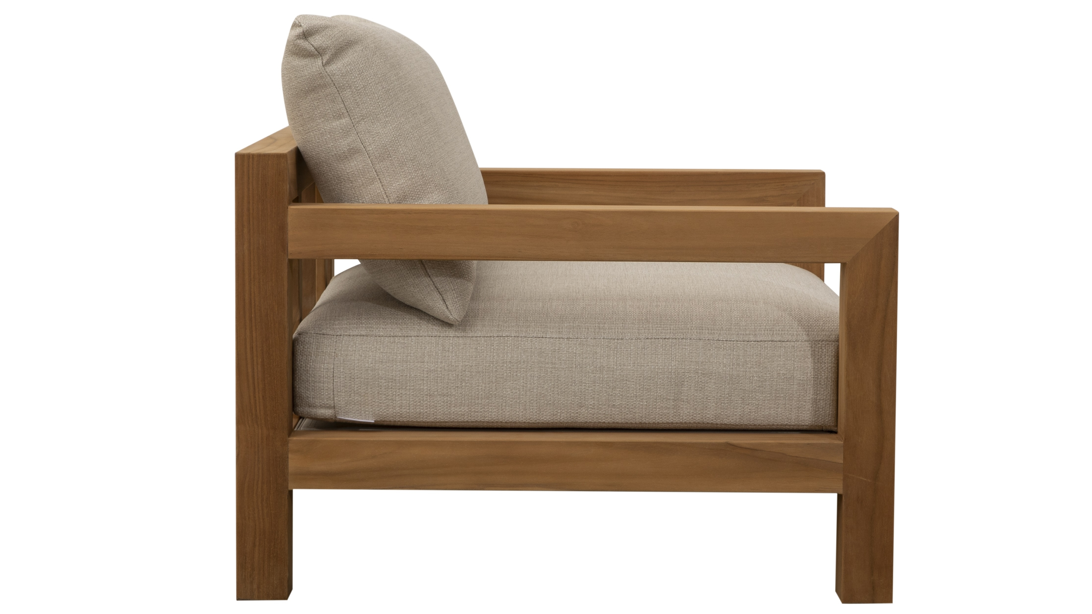 Byron Teak Outdoor Armchair 4 Thumbnail