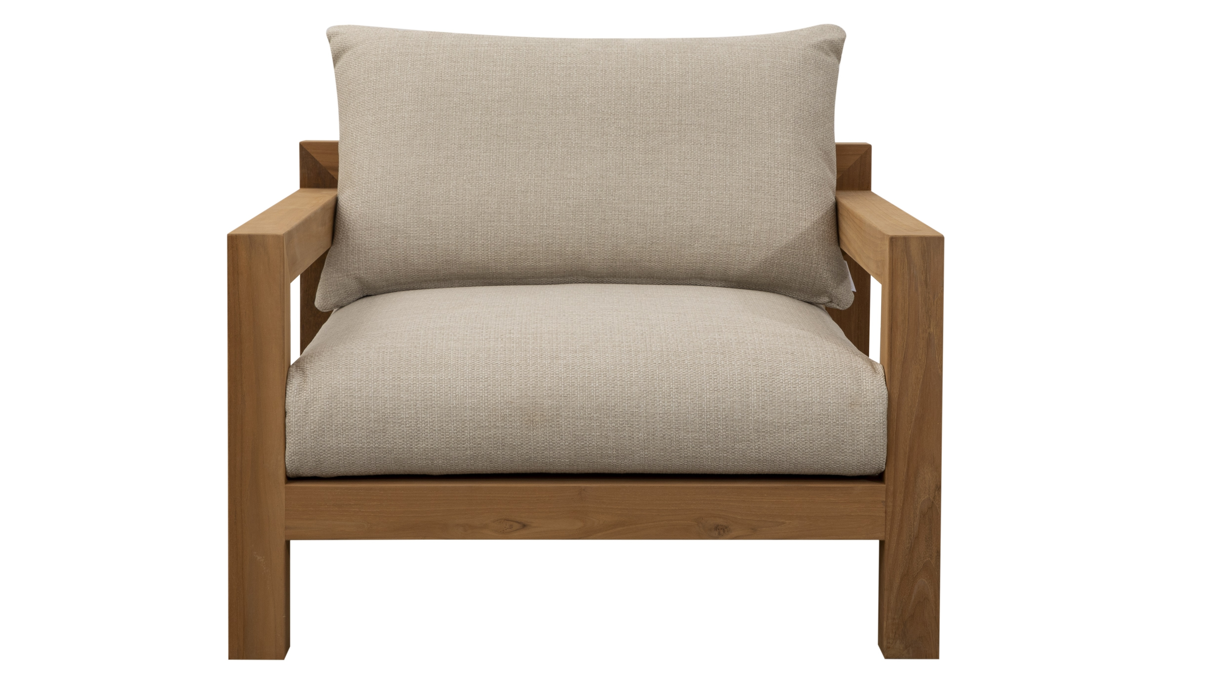 Byron Teak Outdoor Armchair 4 Thumbnail