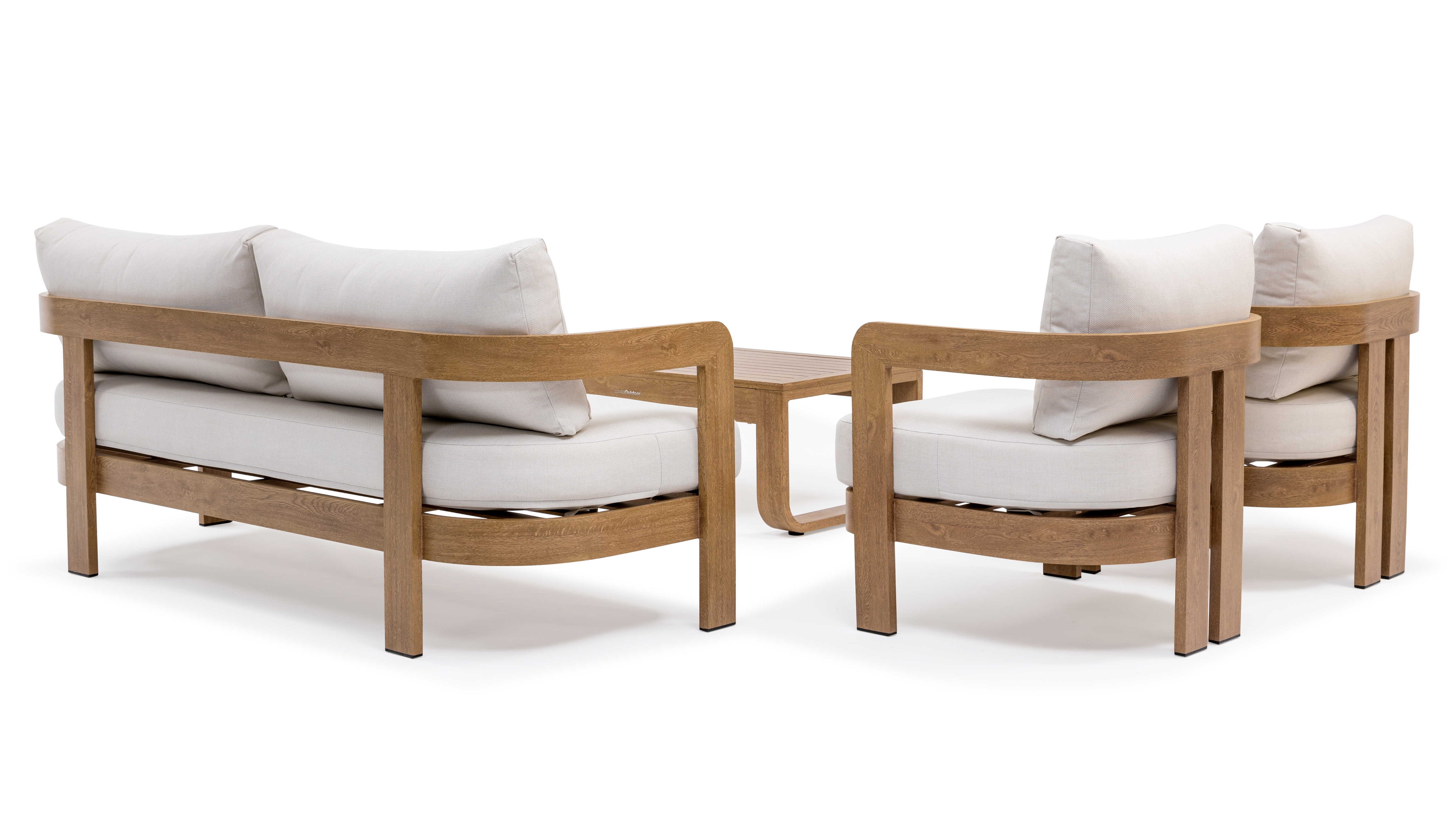 Balmain Outdoor Lounge Set 3+1+1 With Coffee Table 7 Thumbnail