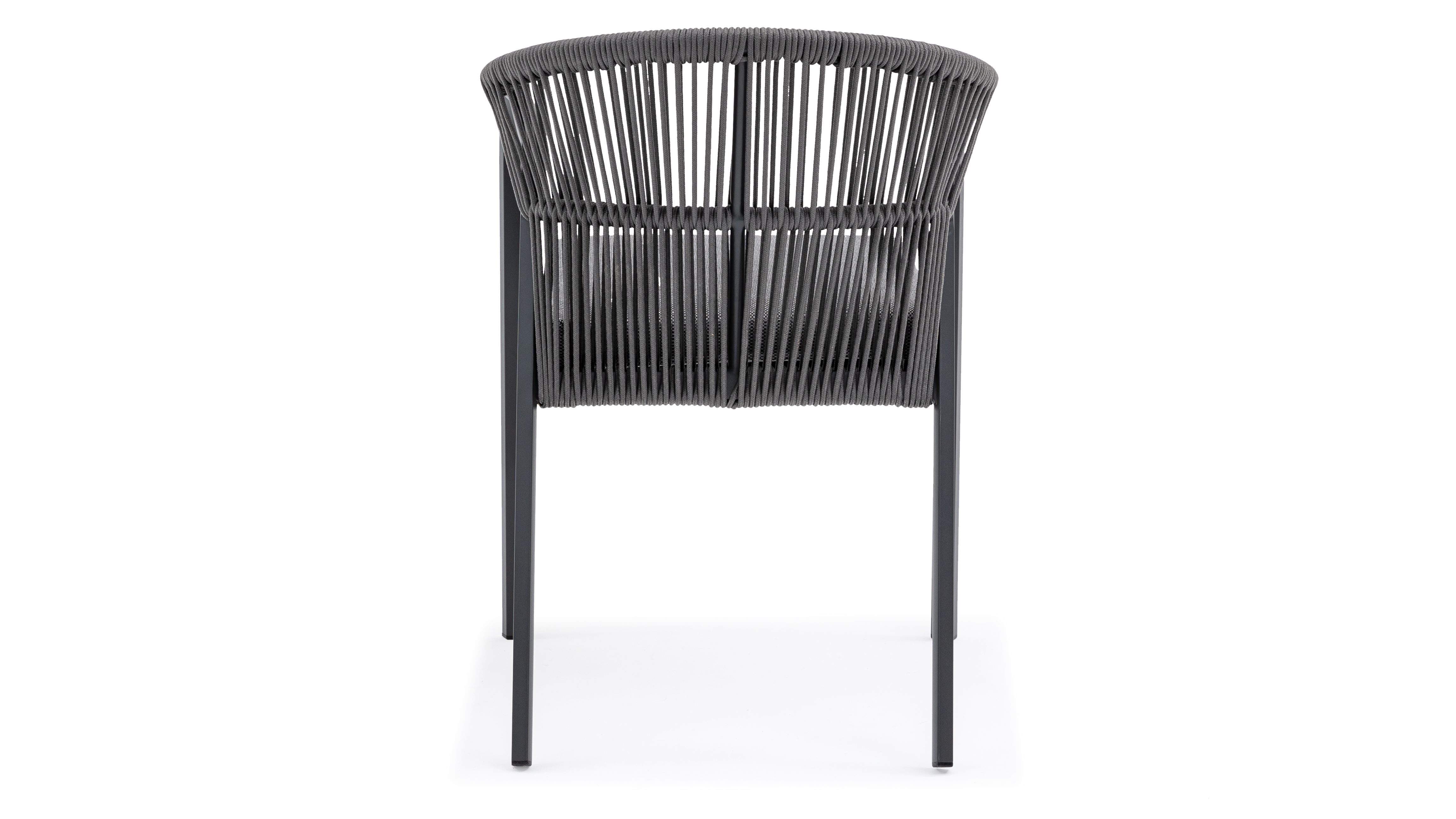 Kiama Anthracite Outdoor Rope Dining Chair Set Of 2 6 Thumbnail