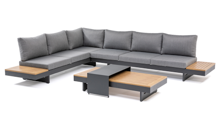 Avoca Anthracite Outdoor Lounge System