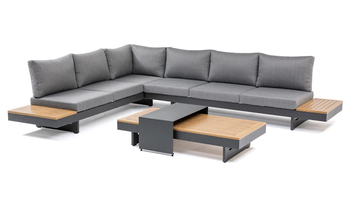 Avoca Anthracite Outdoor Lounge System