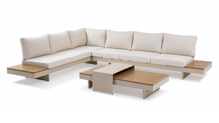 Avoca Mocha Outdoor Lounge System