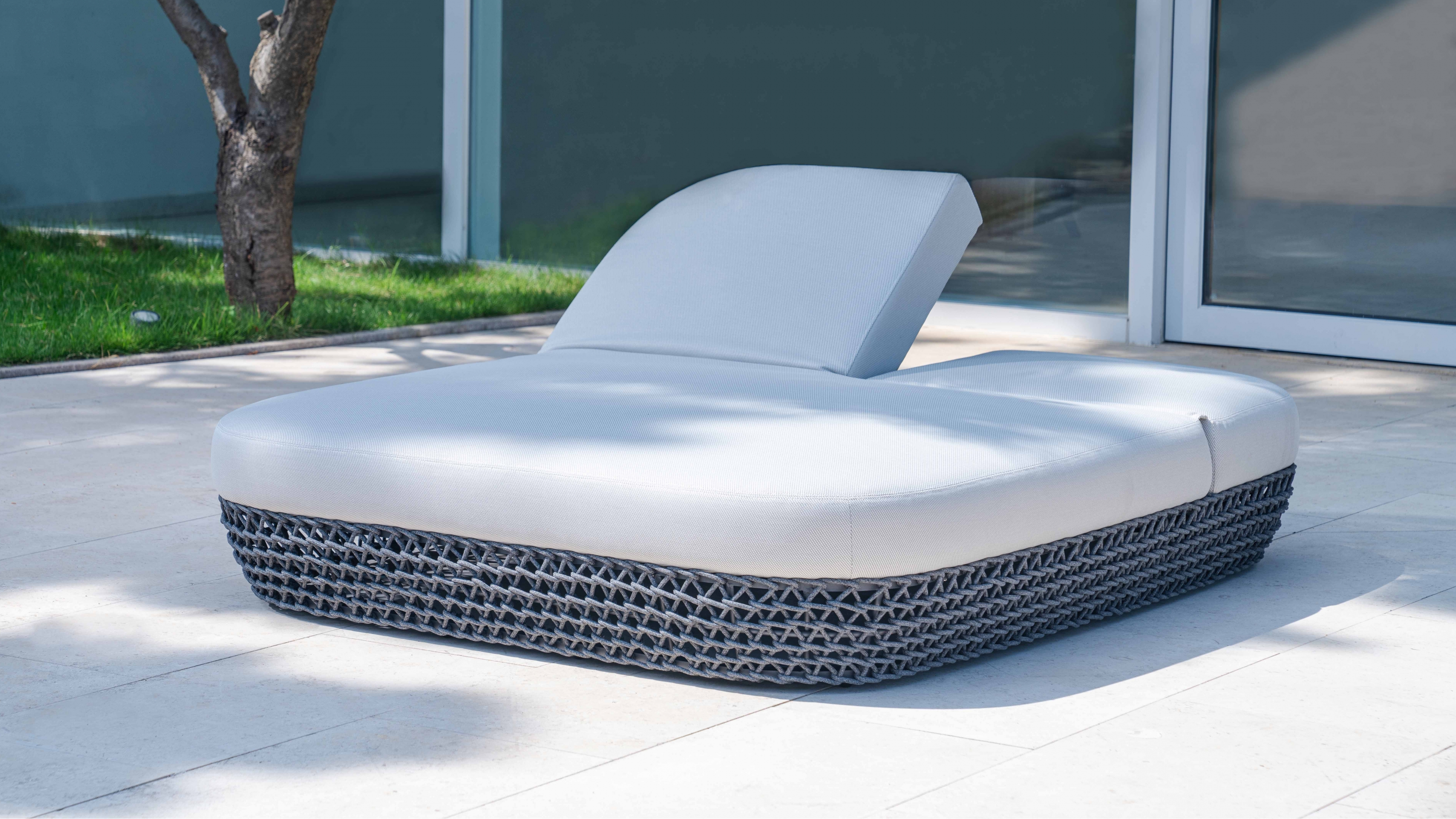 BUNDEENA Outdoor Rope Double Sun Lounge (- Sku3793297) 1