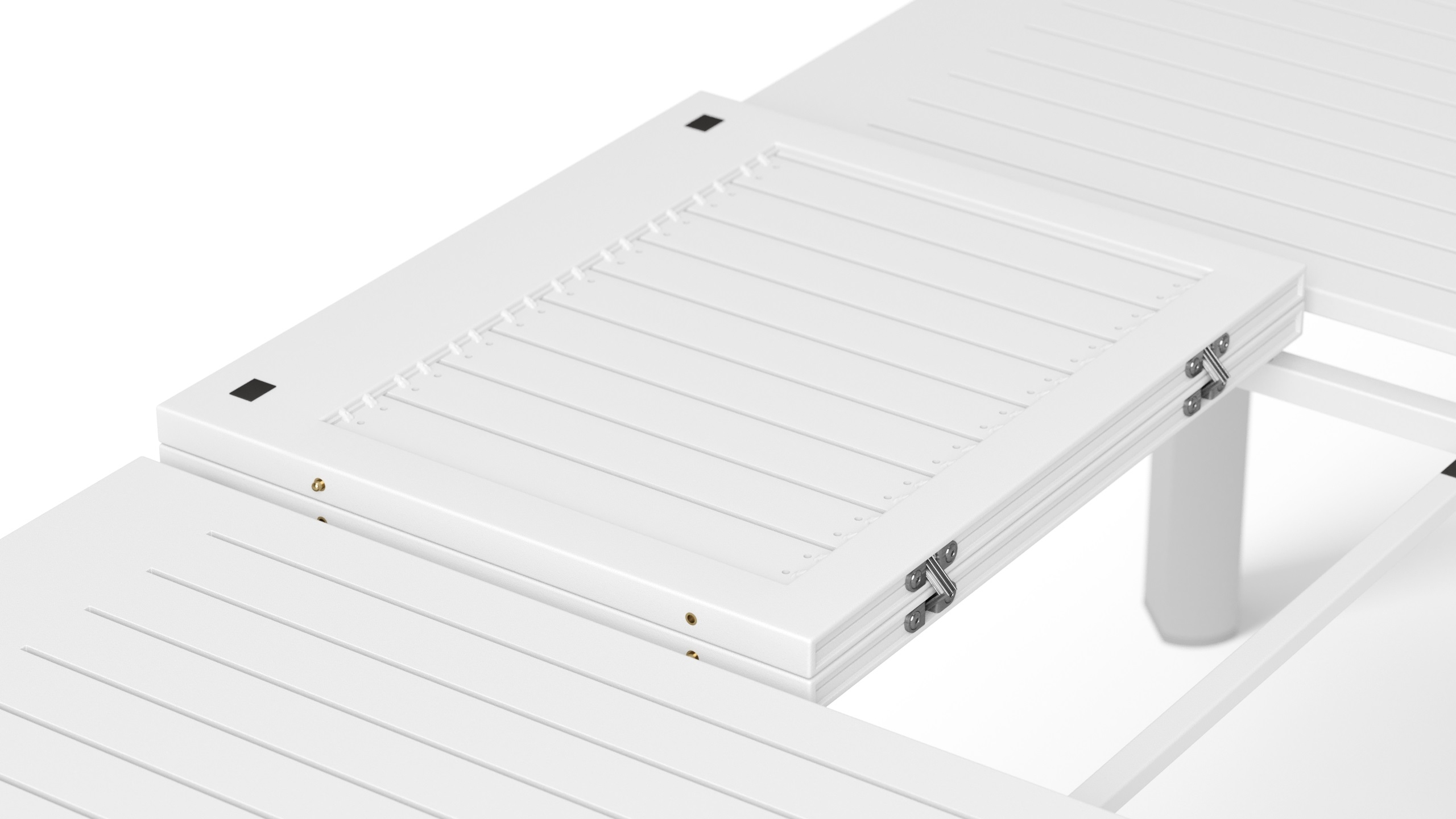 Wentworth White 9-piece Extendable Dining Set With Wentworth White Chairs 7 Thumbnail