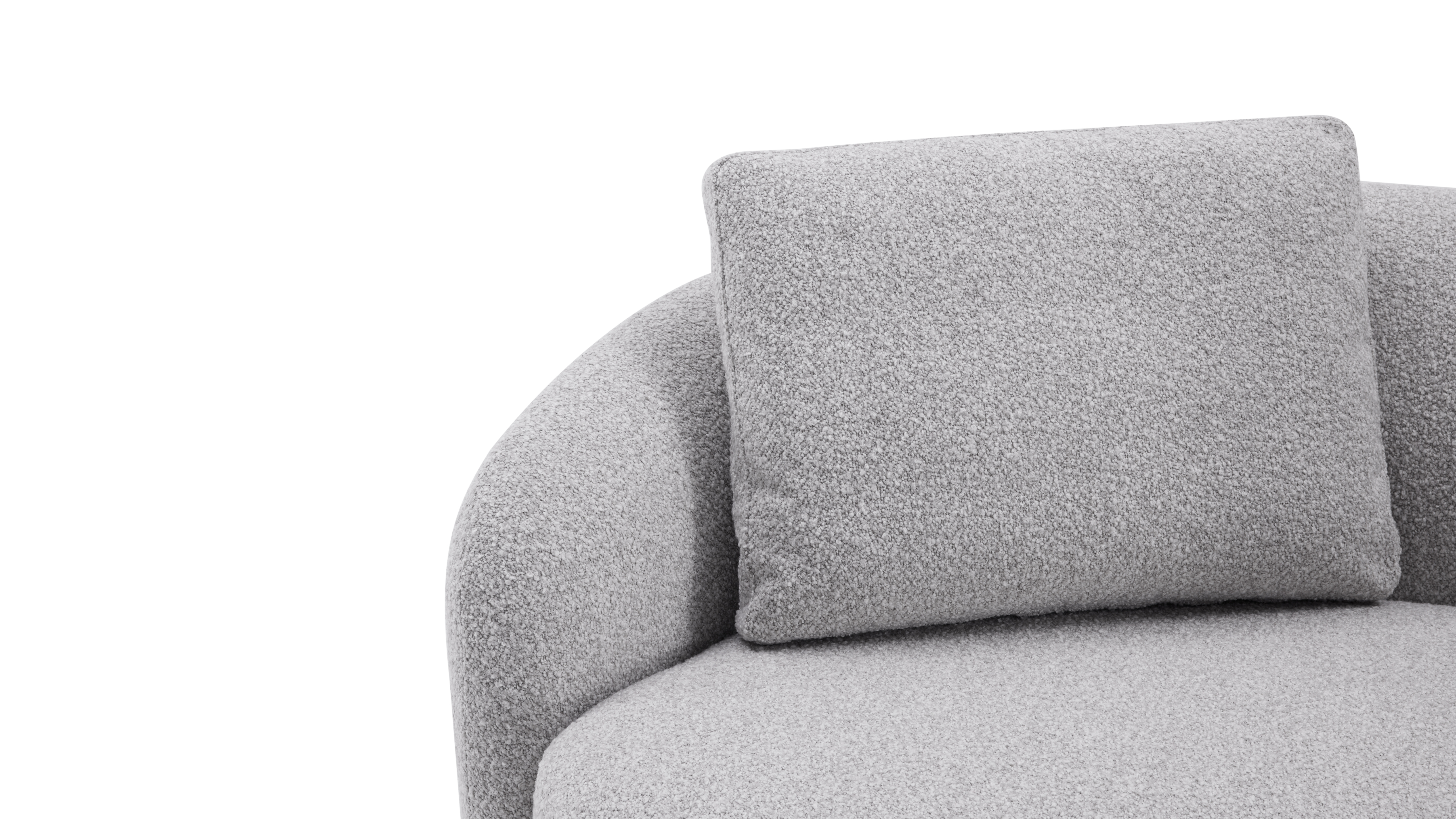 Arc Fabric Three Seater Sofa Dove 9 Thumbnail