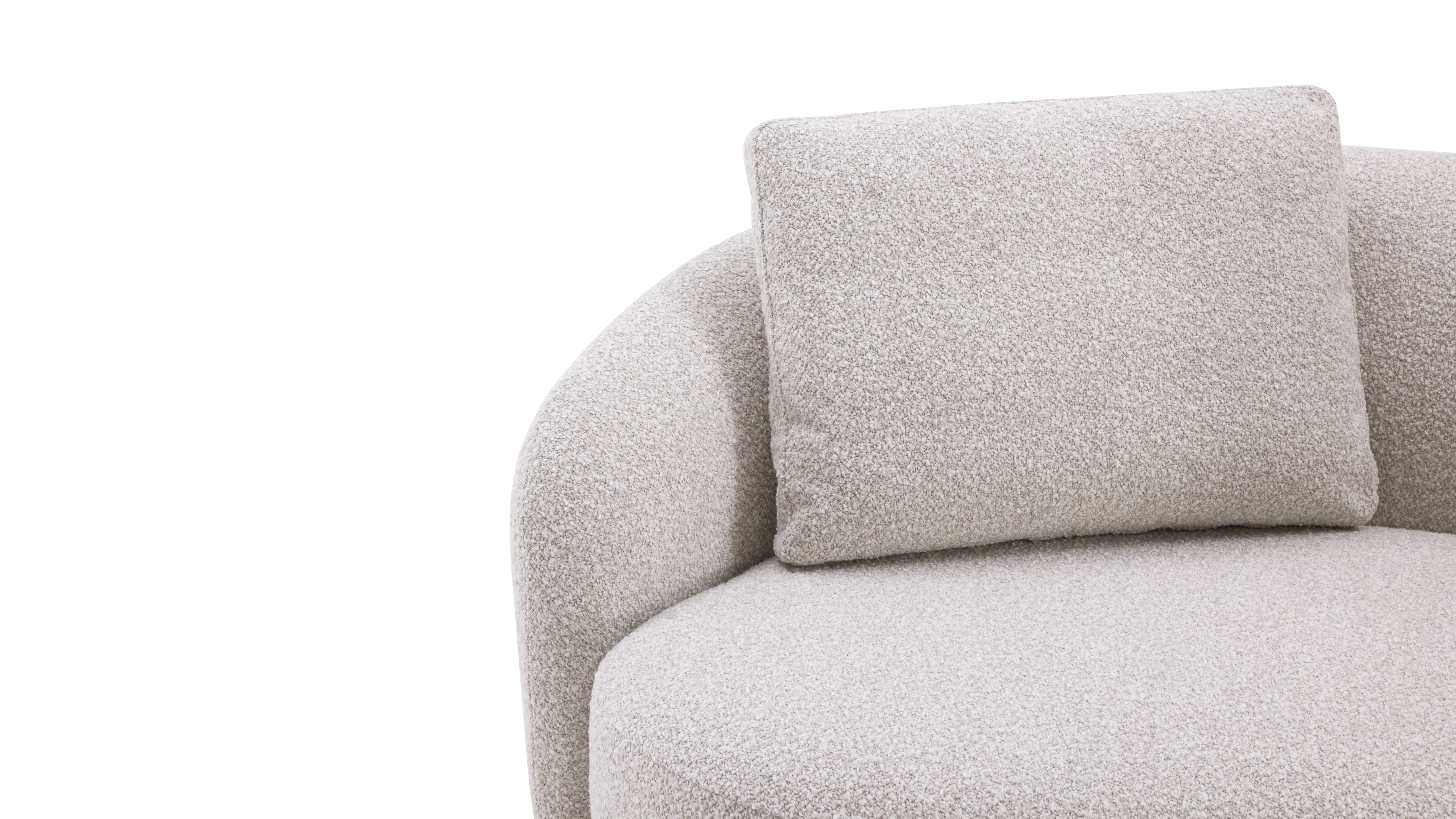 Arc Fabric Three Seater Sofa Moonbeam 7 Thumbnail