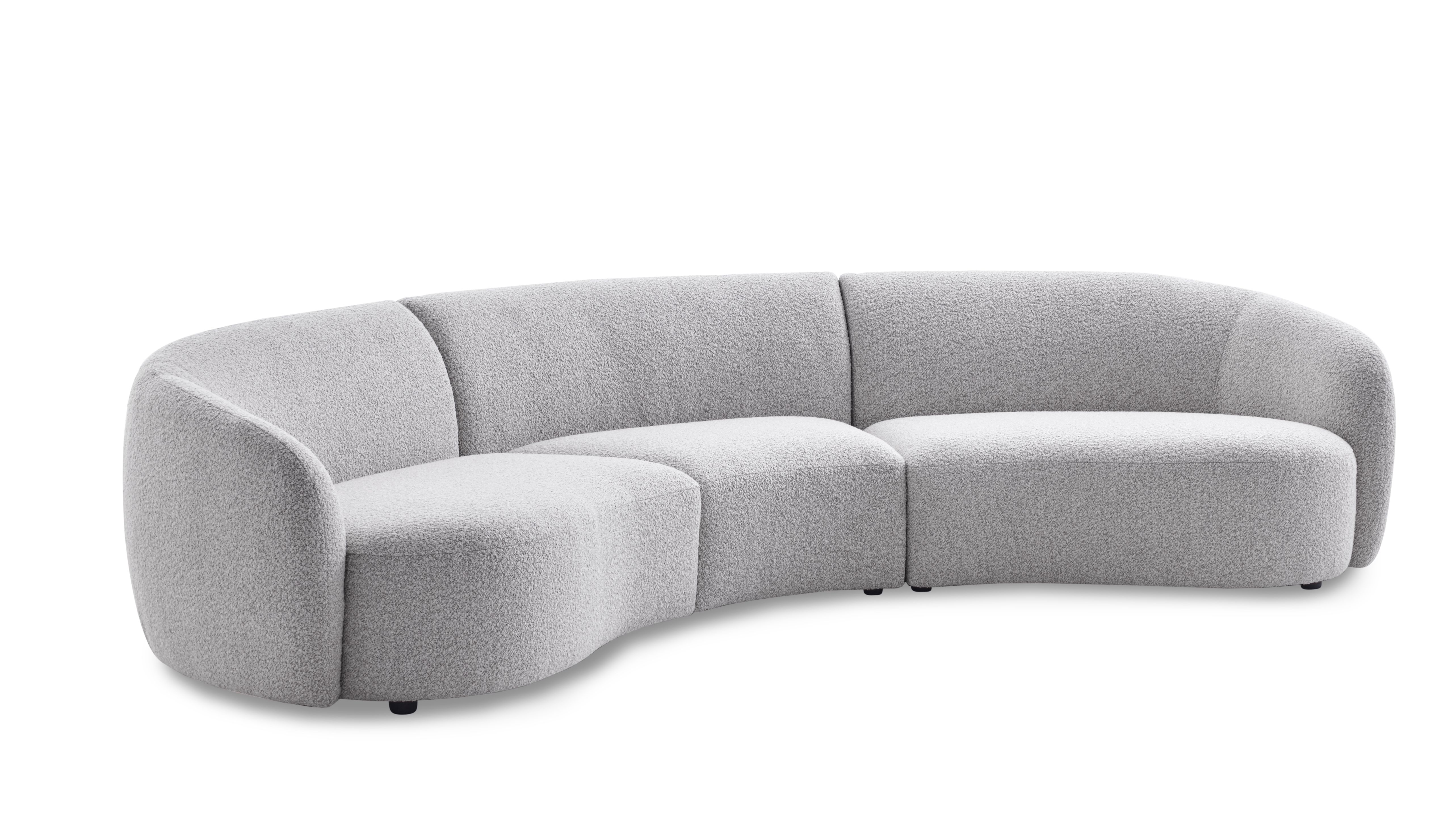 Arc Fabric Corner Lounge Dove 11 Thumbnail