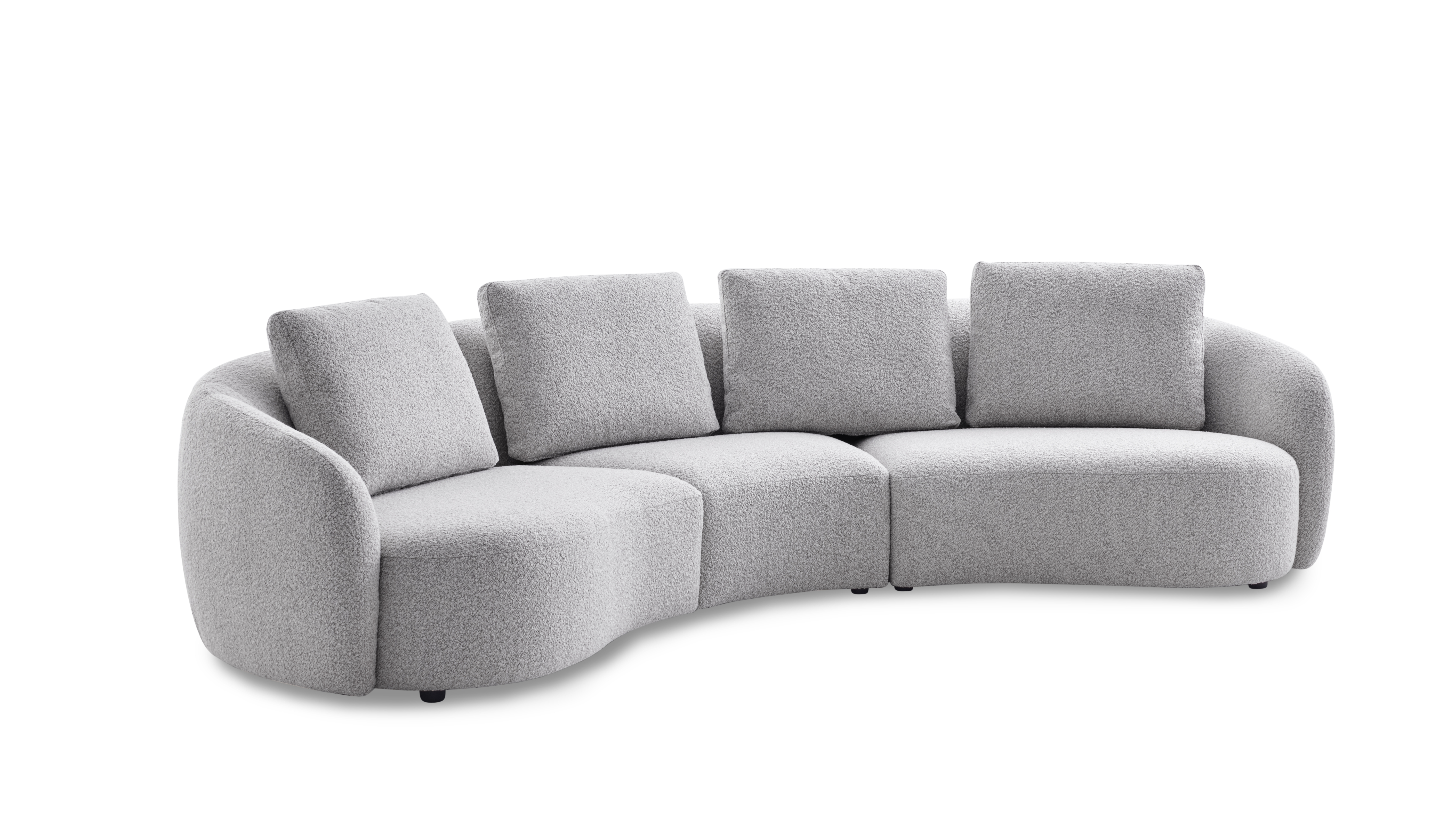 Arc Fabric Corner Lounge Dove 11 Thumbnail