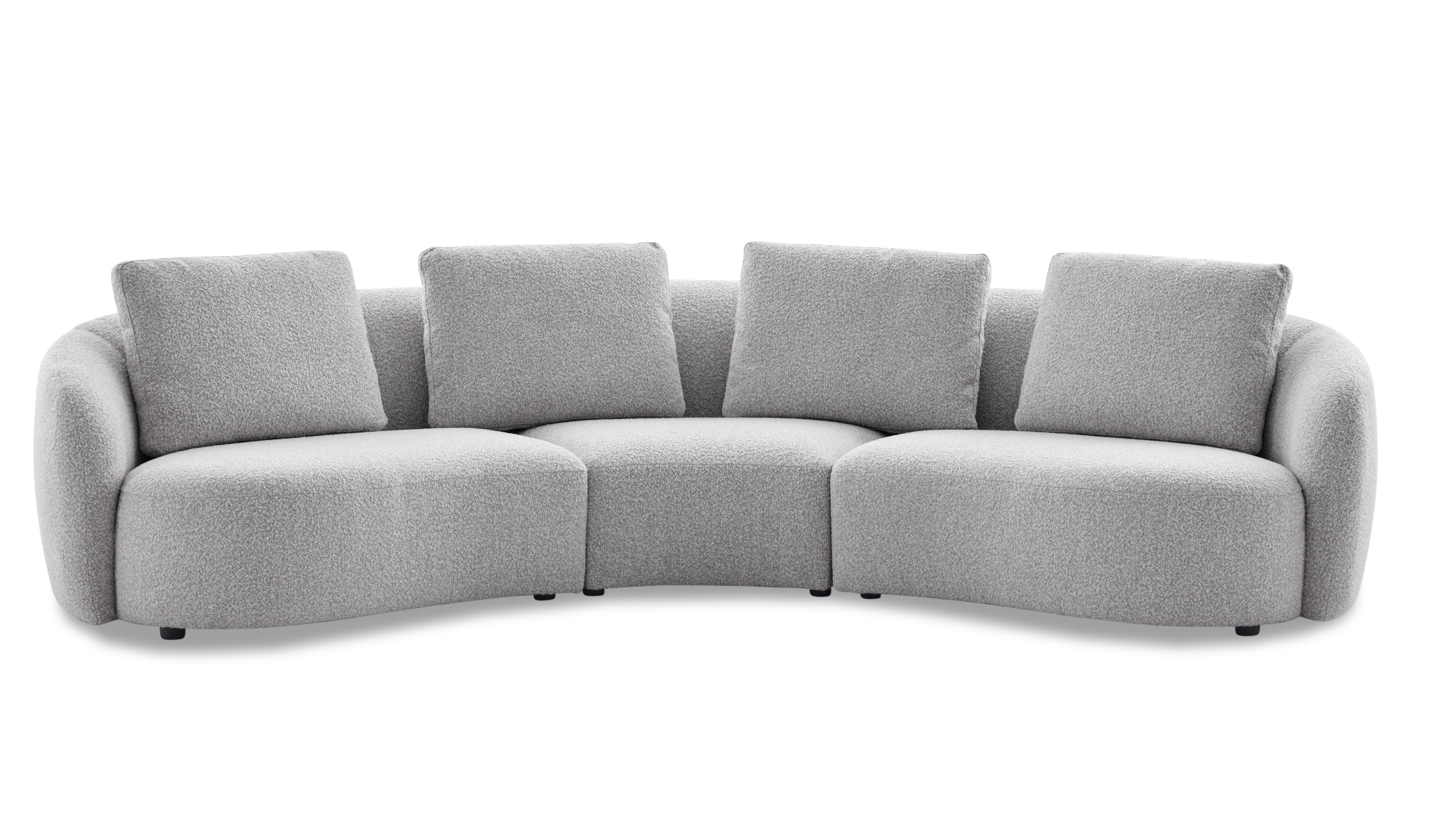 Arc Fabric Corner Lounge Dove