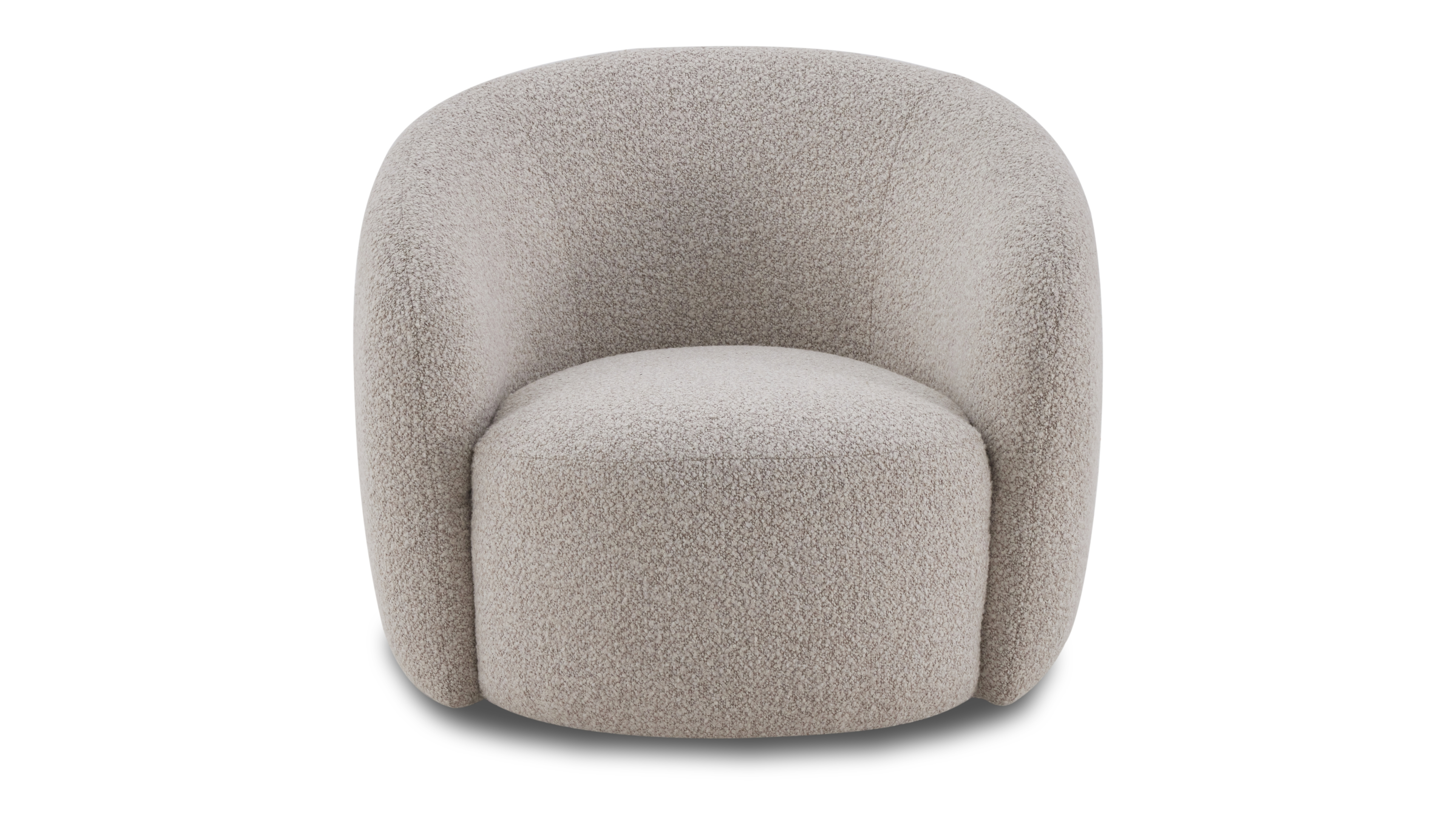 Arc Fabric Swivel Chair Moonbeam 10 Thumbnail