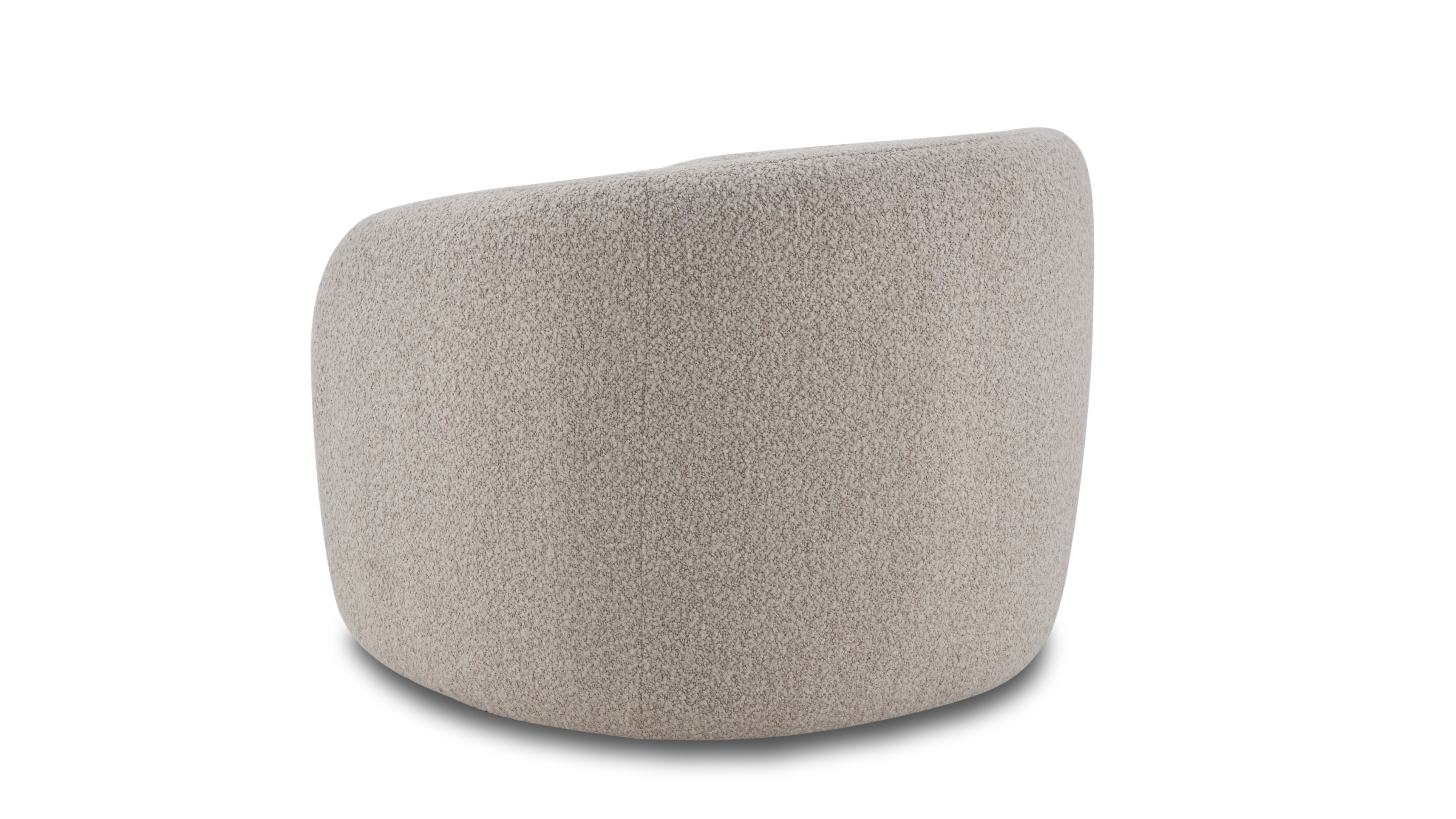 Arc Fabric Swivel Chair Moonbeam 10 Thumbnail