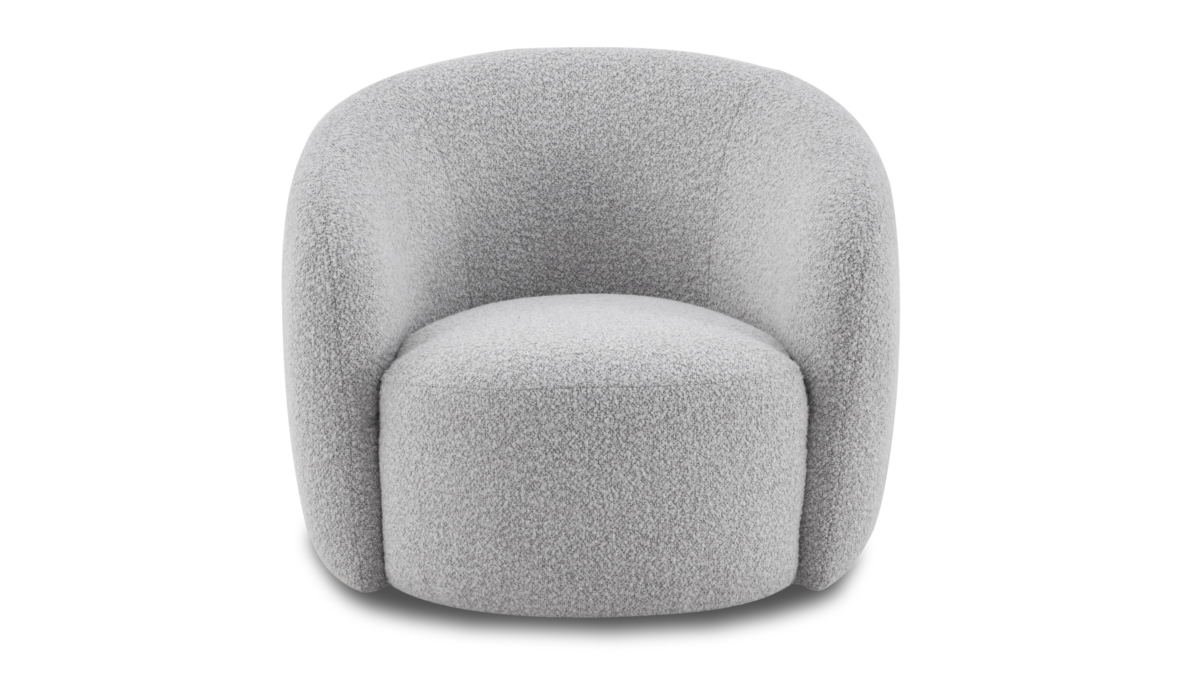 Arc Fabric Swivel Chair Dove 11 Thumbnail